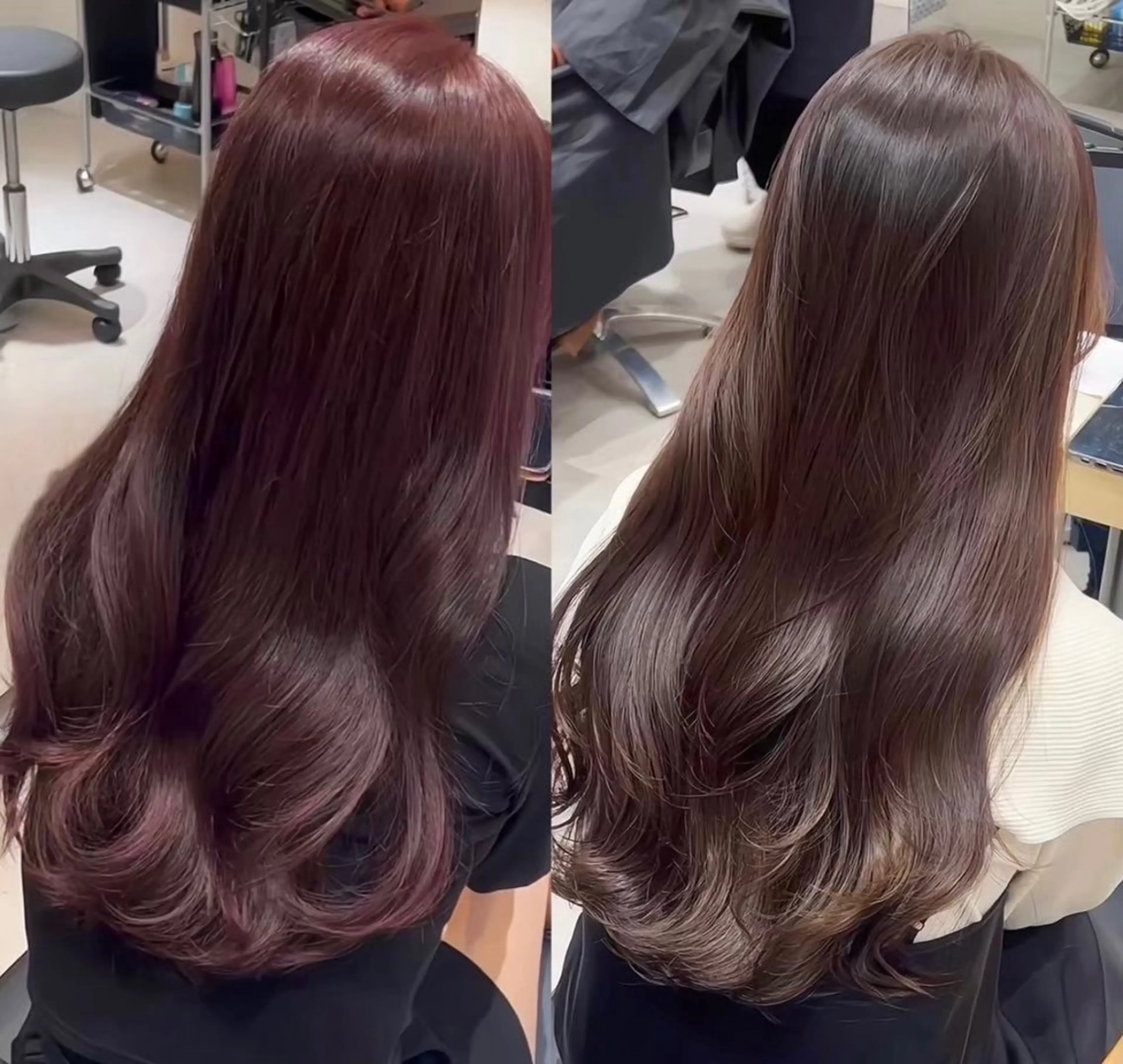 ロング ヘアカラー ♡透明感/艶カラー/ M a I ♡のヘアスタイル