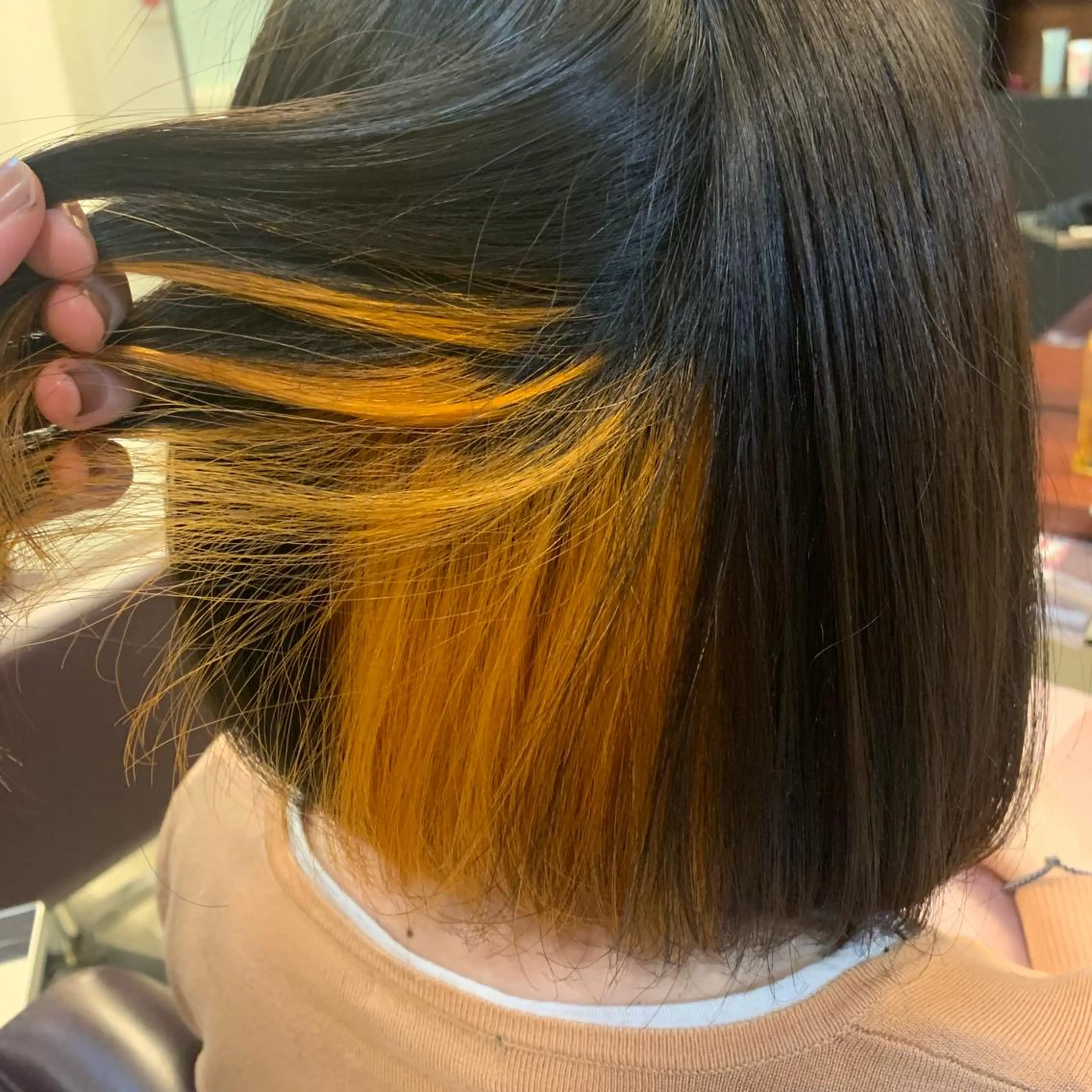 ショート カラー 小顔/似合わせカット 杉山莉菜のヘアスタイル