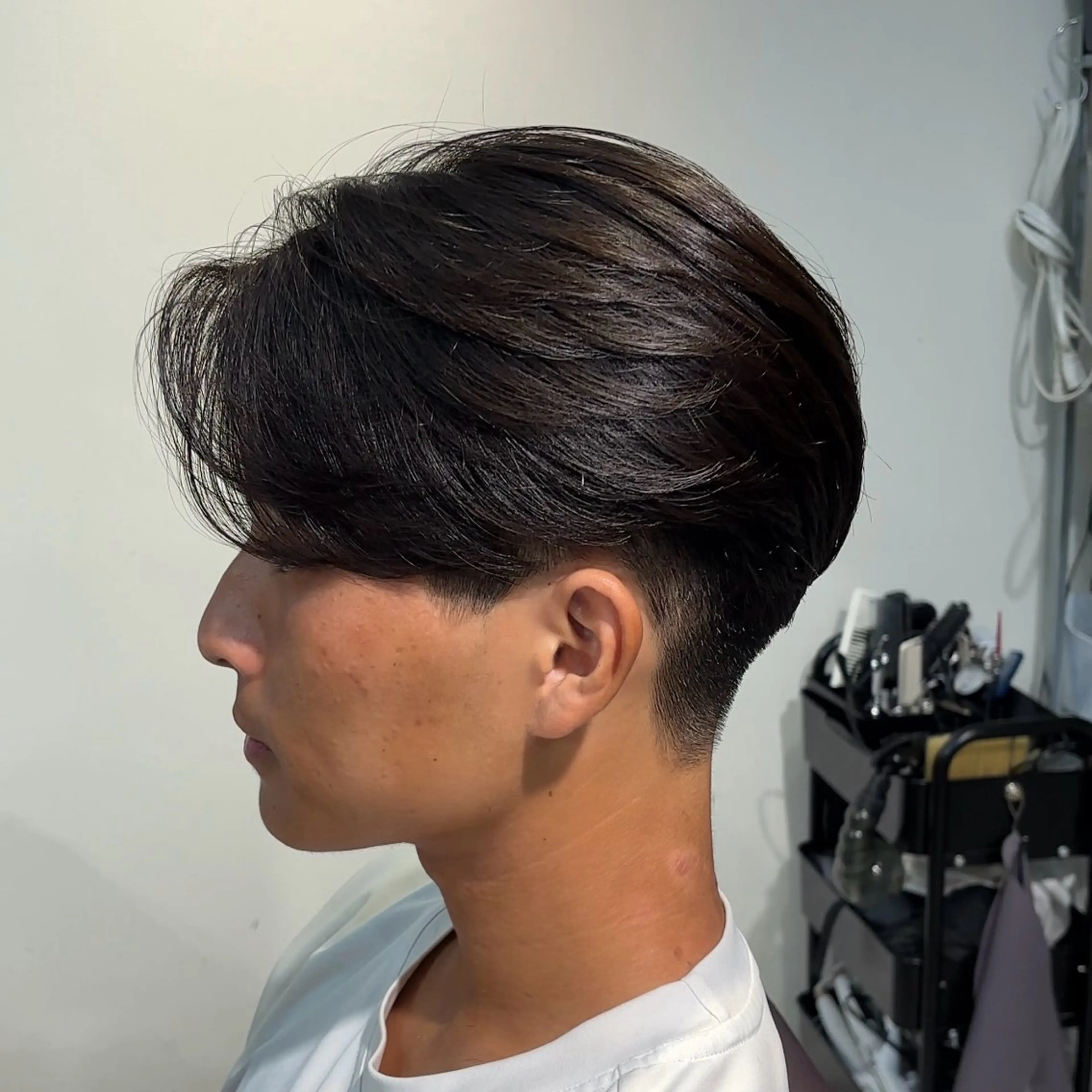 【くせ毛の方にオススメ!】メンズカット+曲がる縮毛矯正の写真