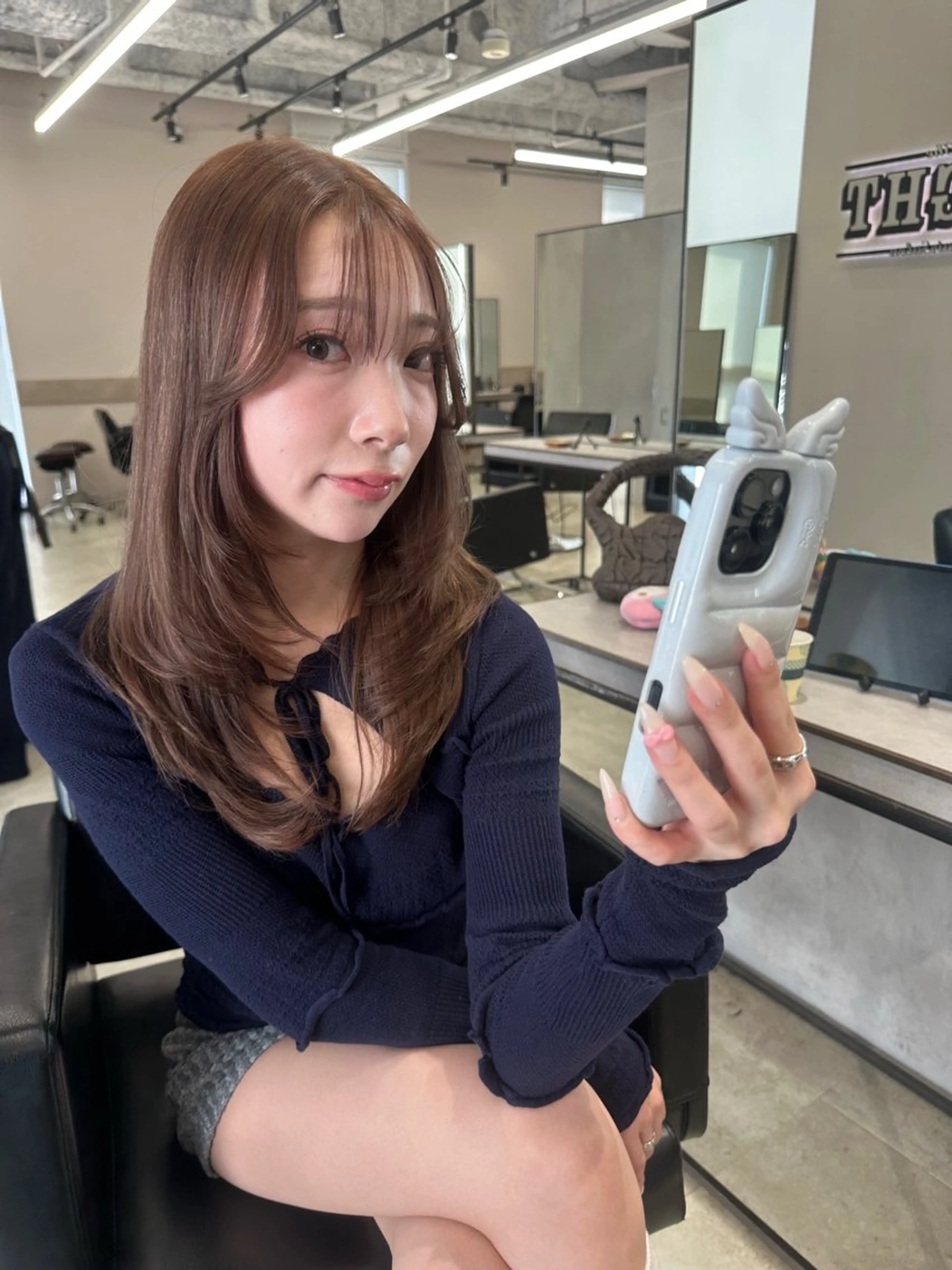 ロング カット ヘアカラー トリートメント 🎀韓国/髪質改善 長野美和🎀のヘアスタイル