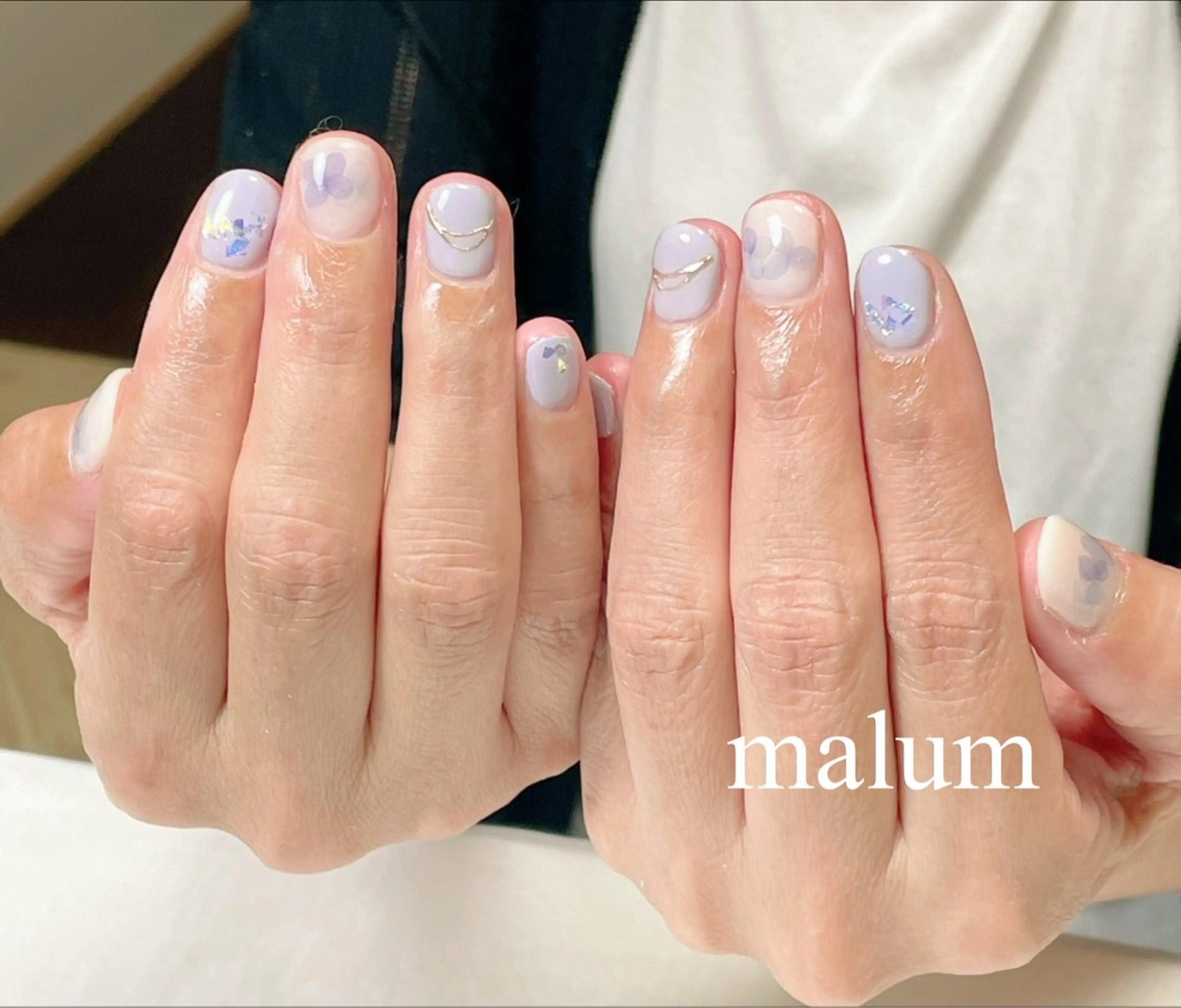 ネイル ハンドネイル malum nailのネイルデザイン