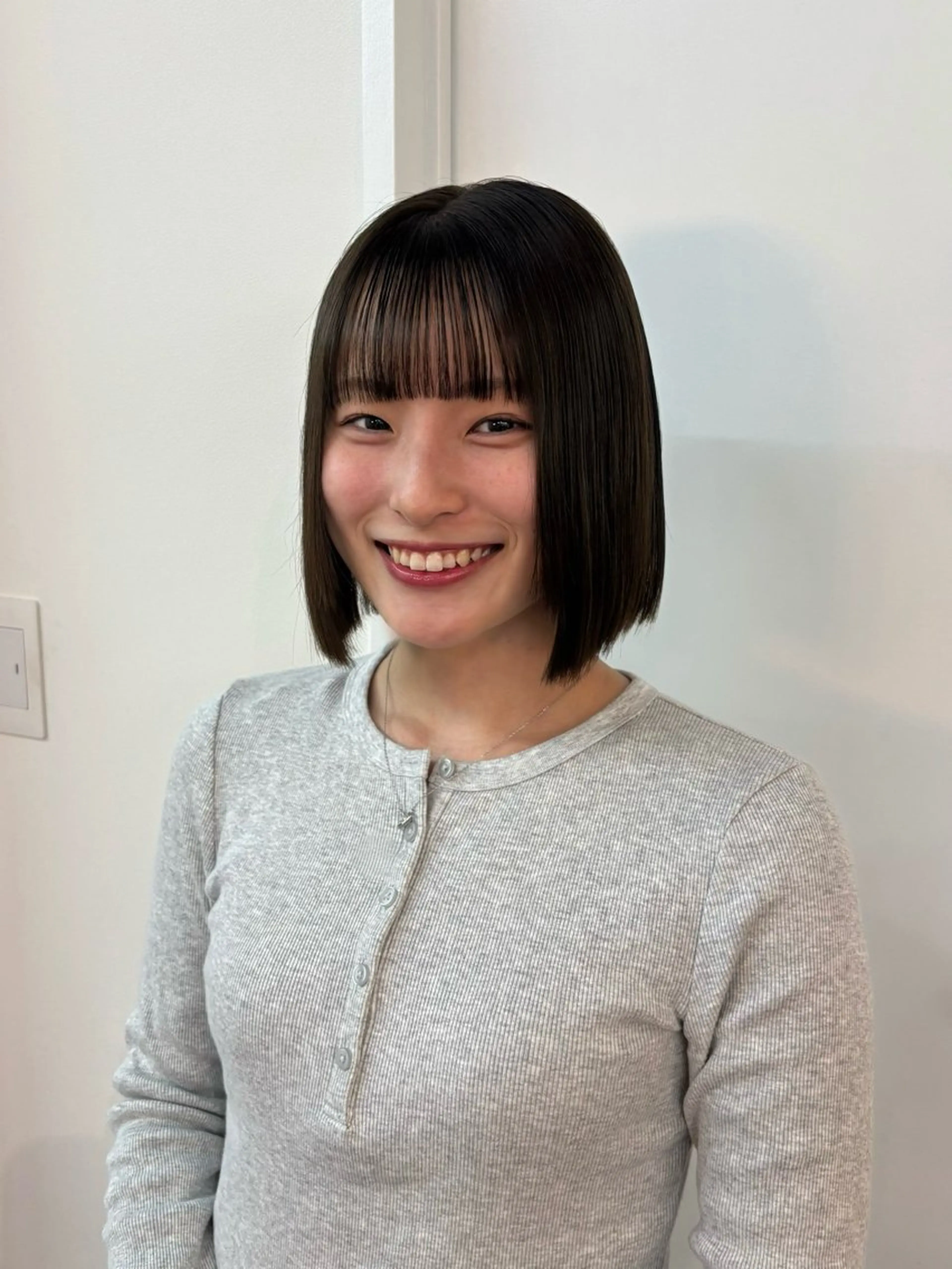 カラー 🤍Nozomi/ オリーブカラー🌿のヘアスタイル