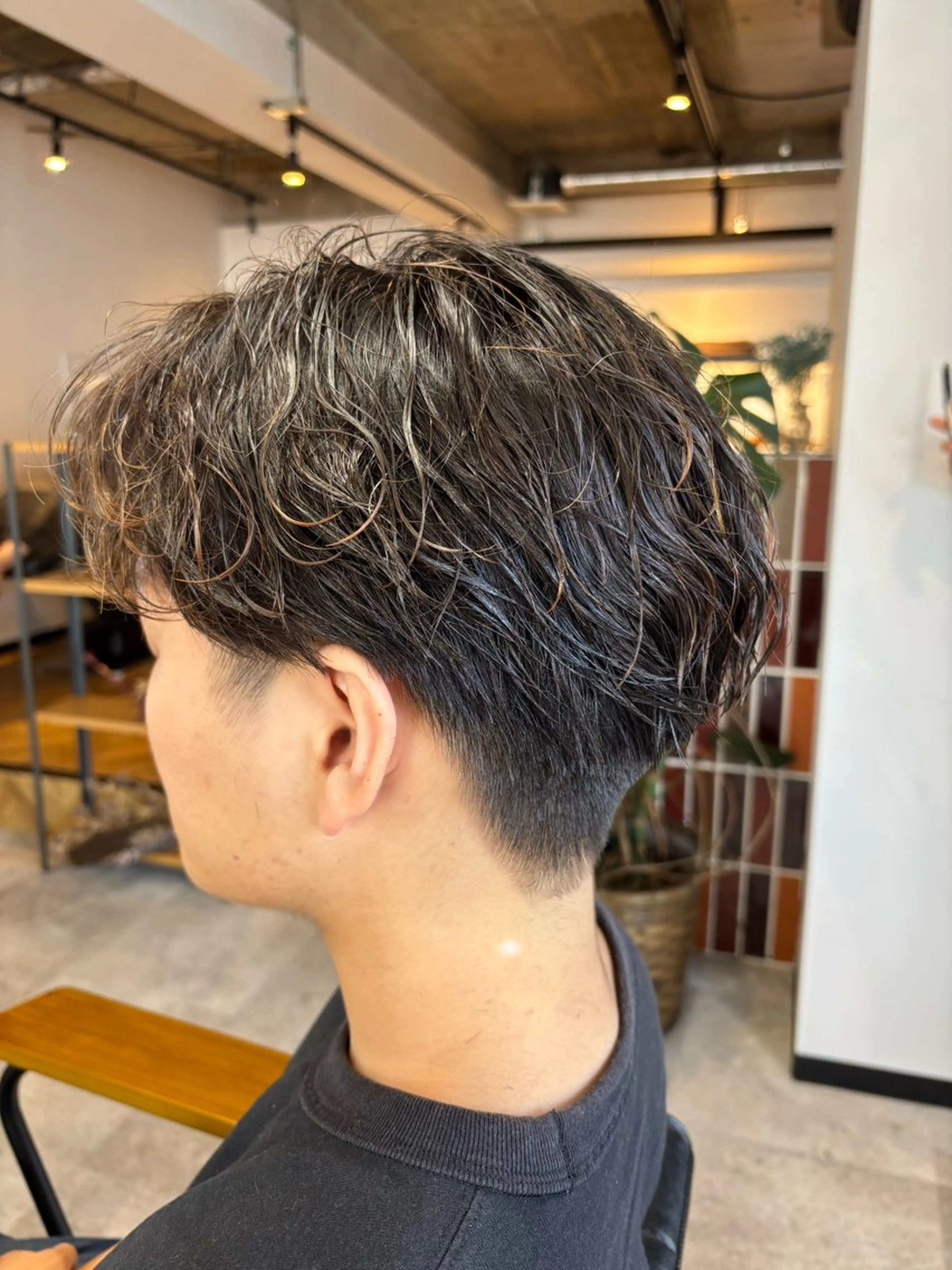 【minimo限定】メンズカット＋カラーの写真