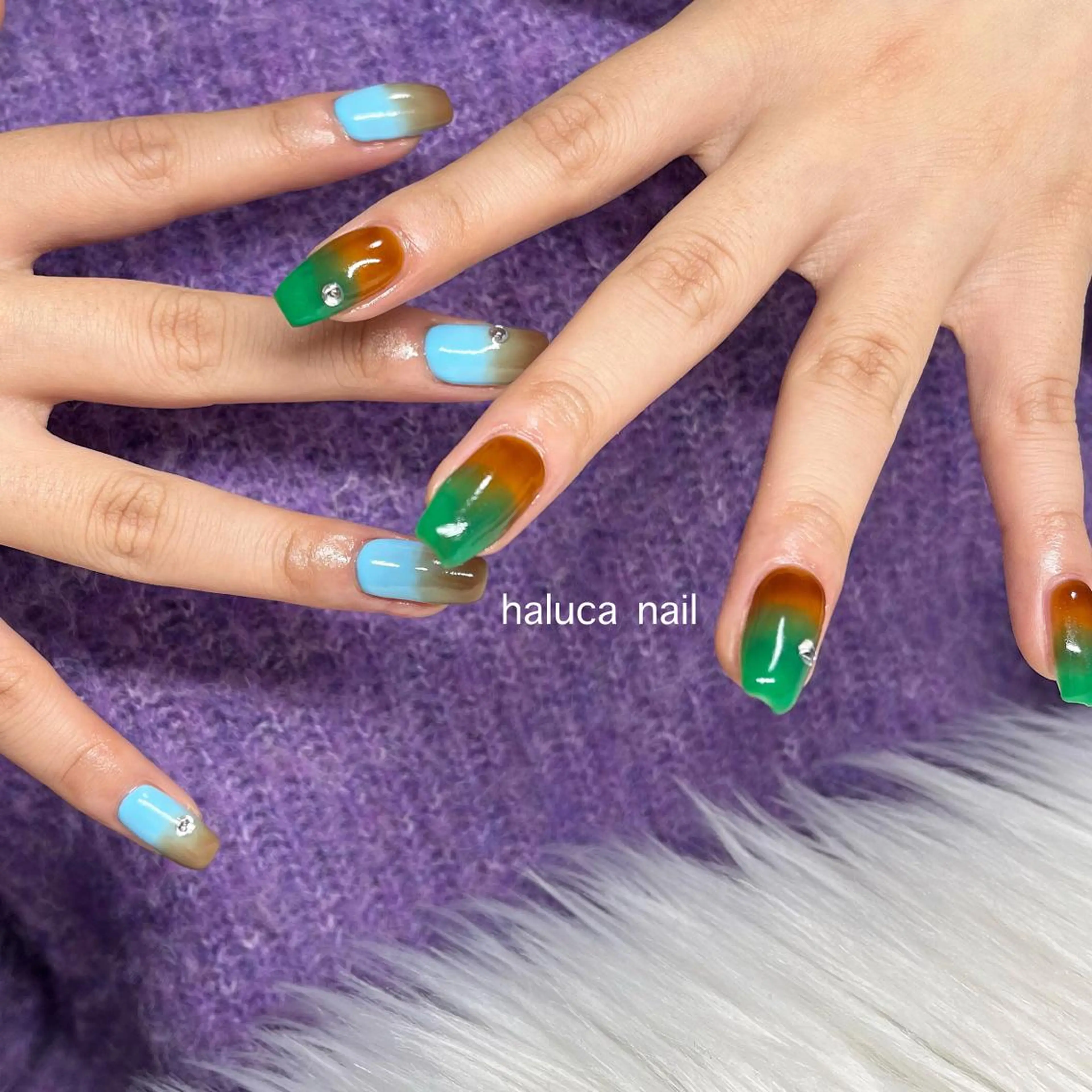 ネイル ハンドネイル ハンドケア HN haluca nailのネイルデザイン