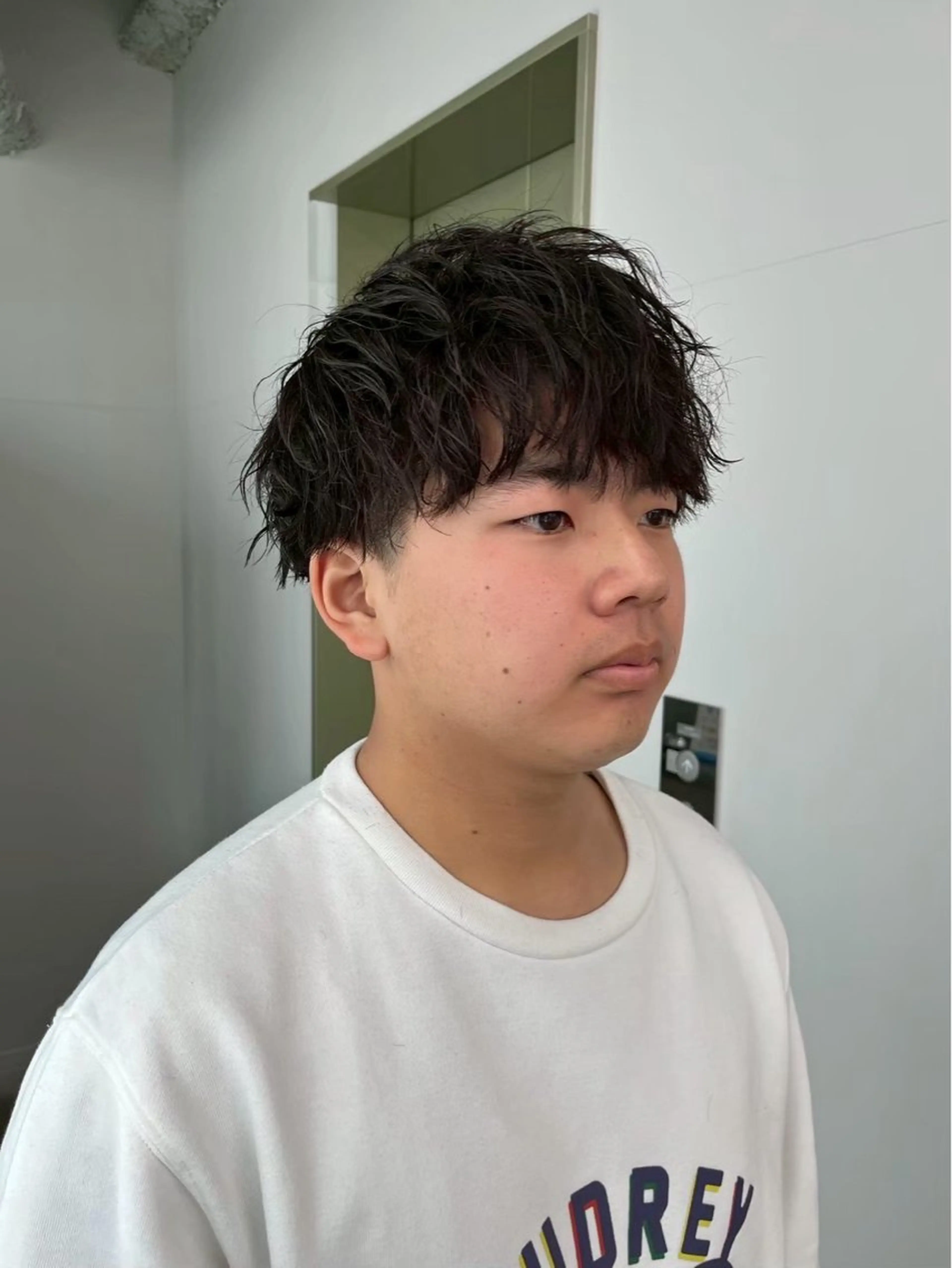 ショート パーマ メンズ マッシュ 坂本響 メンズカット/パーマのヘアスタイル