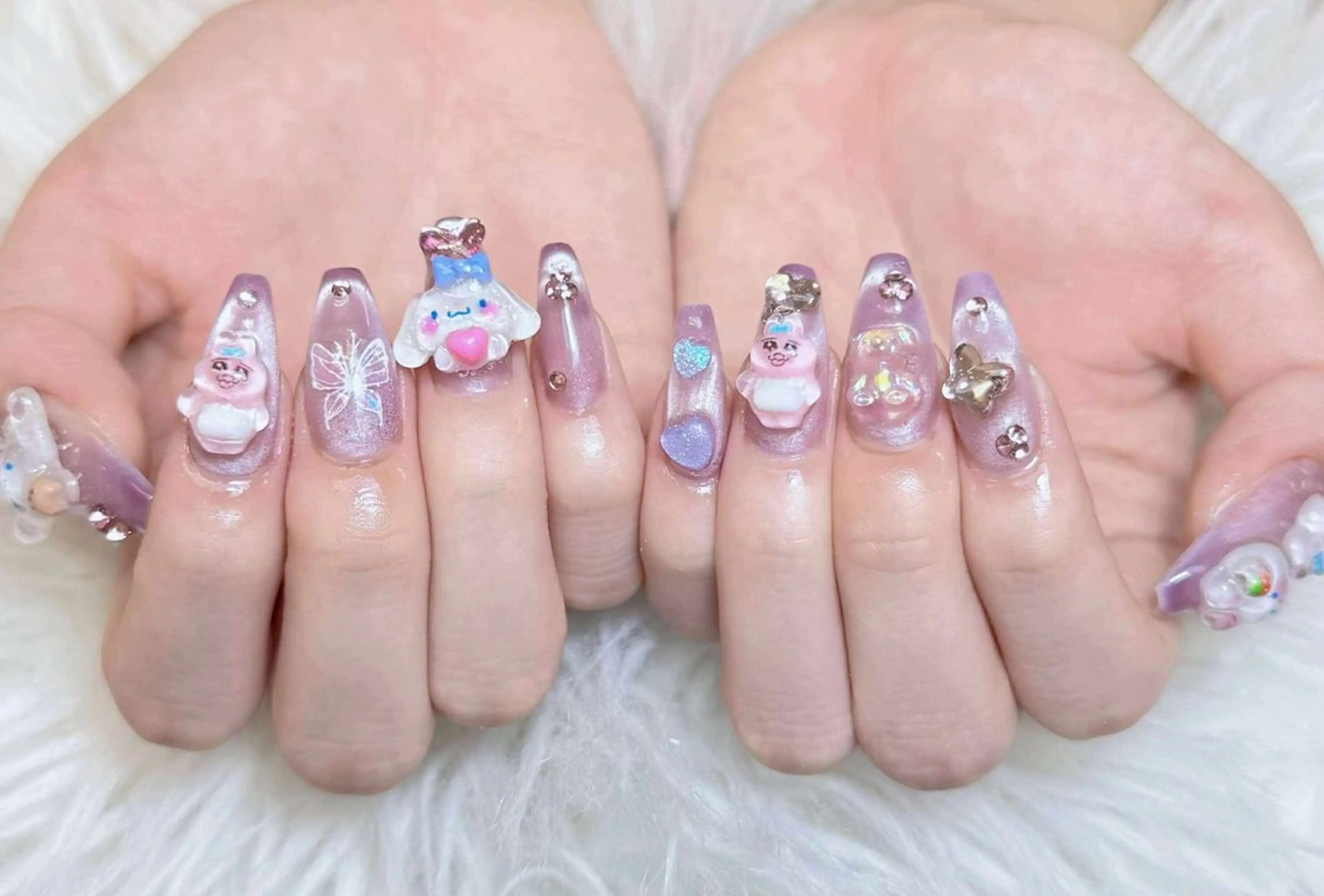 ネイル ハンドネイル ANH NAIL ゴテゴテ専門店💎のネイルデザイン