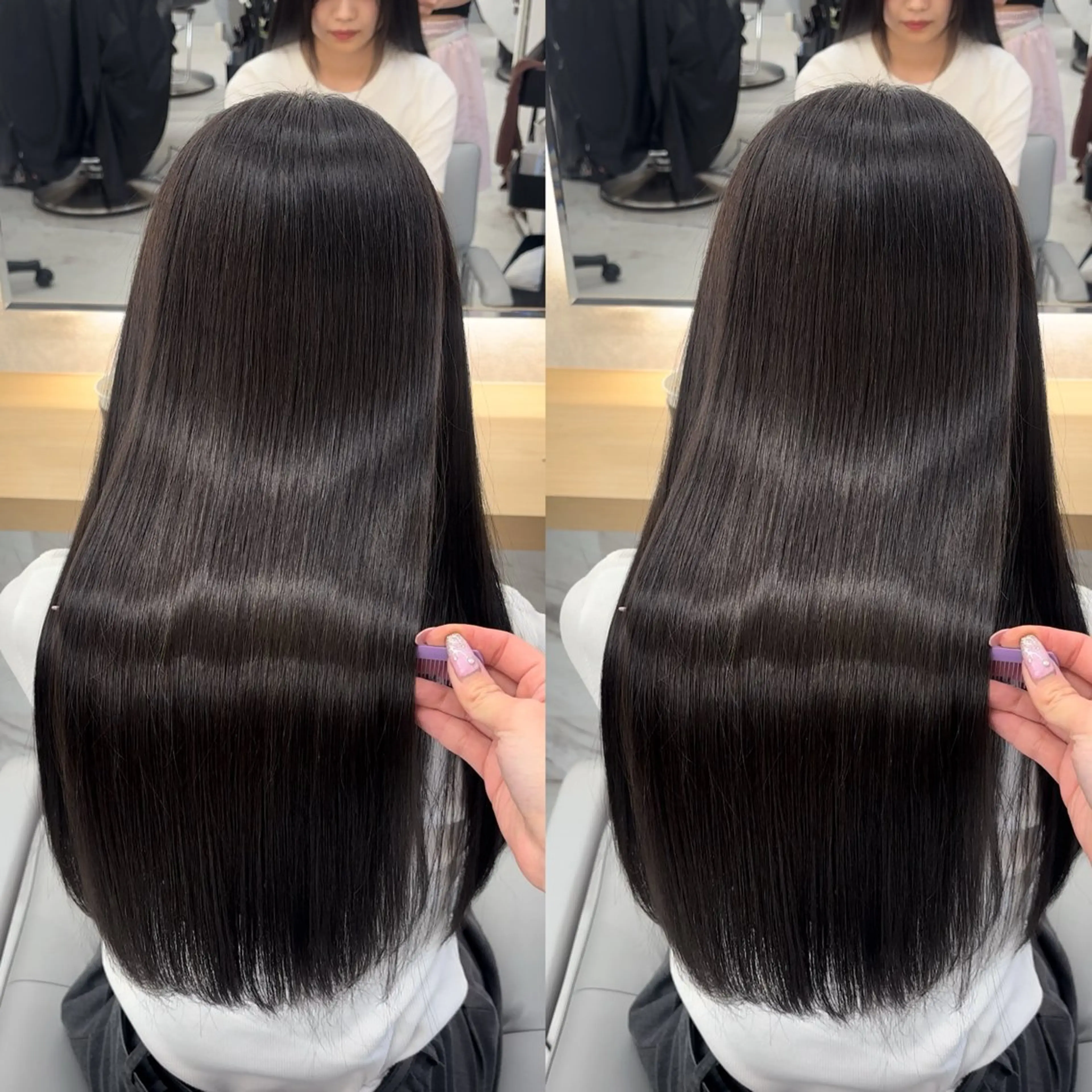 💛【新規限定】【4月限定】カット＋カラー＋髪質改善ULTOWA💛の写真