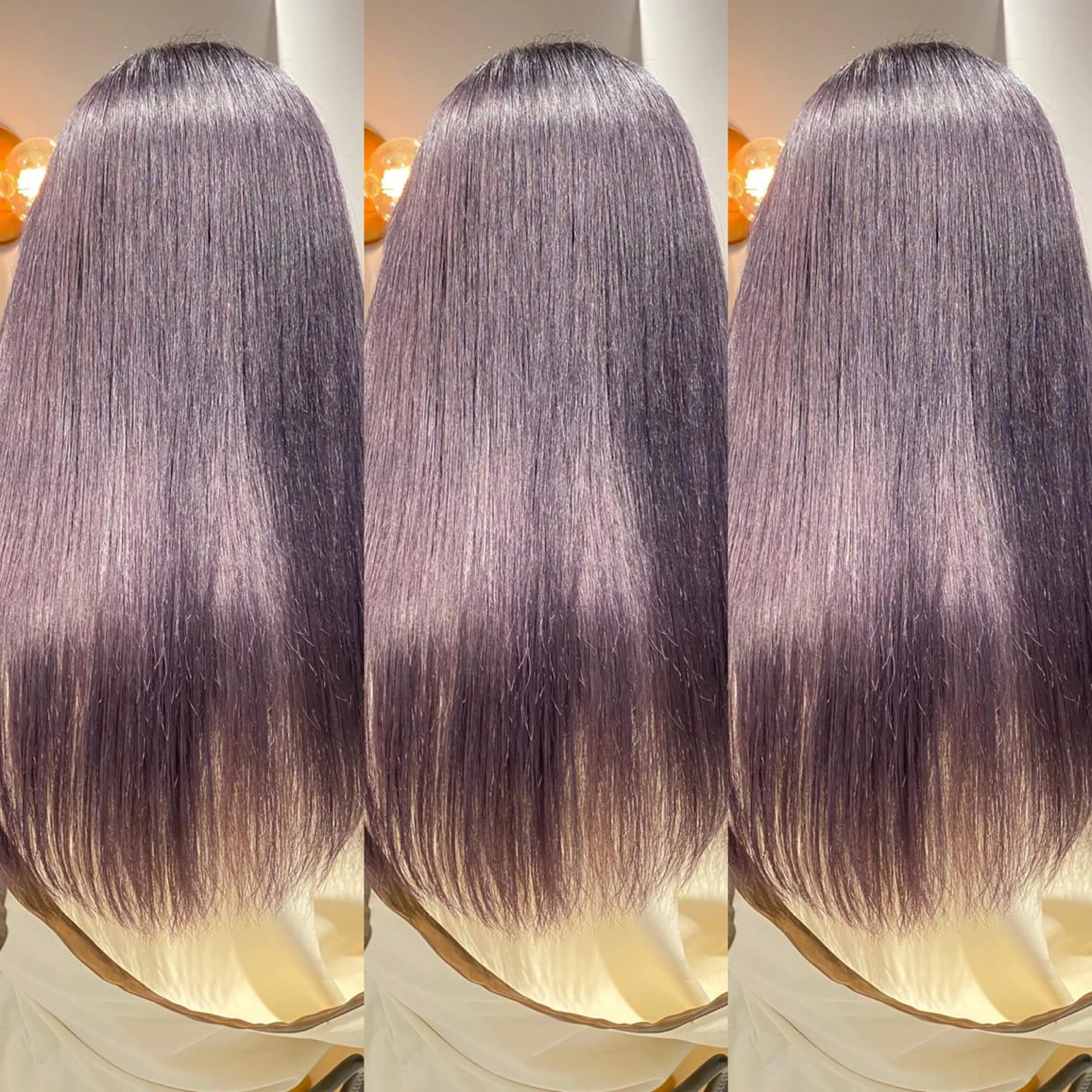 セミロング カラー ハイトーン/ ボブ 中村麟のヘアスタイル