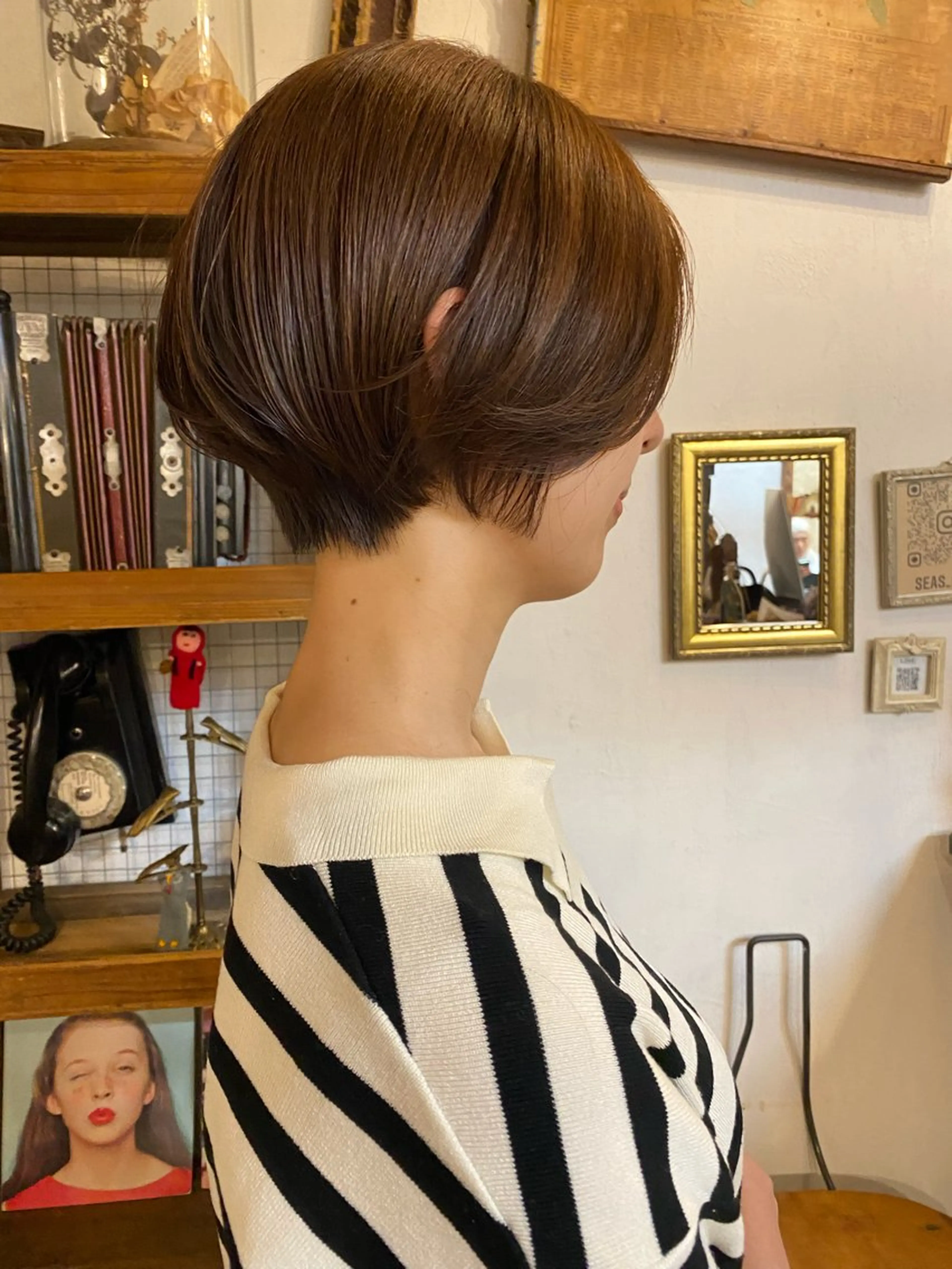 ショート ヒラカホ/ ブリーチ/似合わせのヘアスタイル