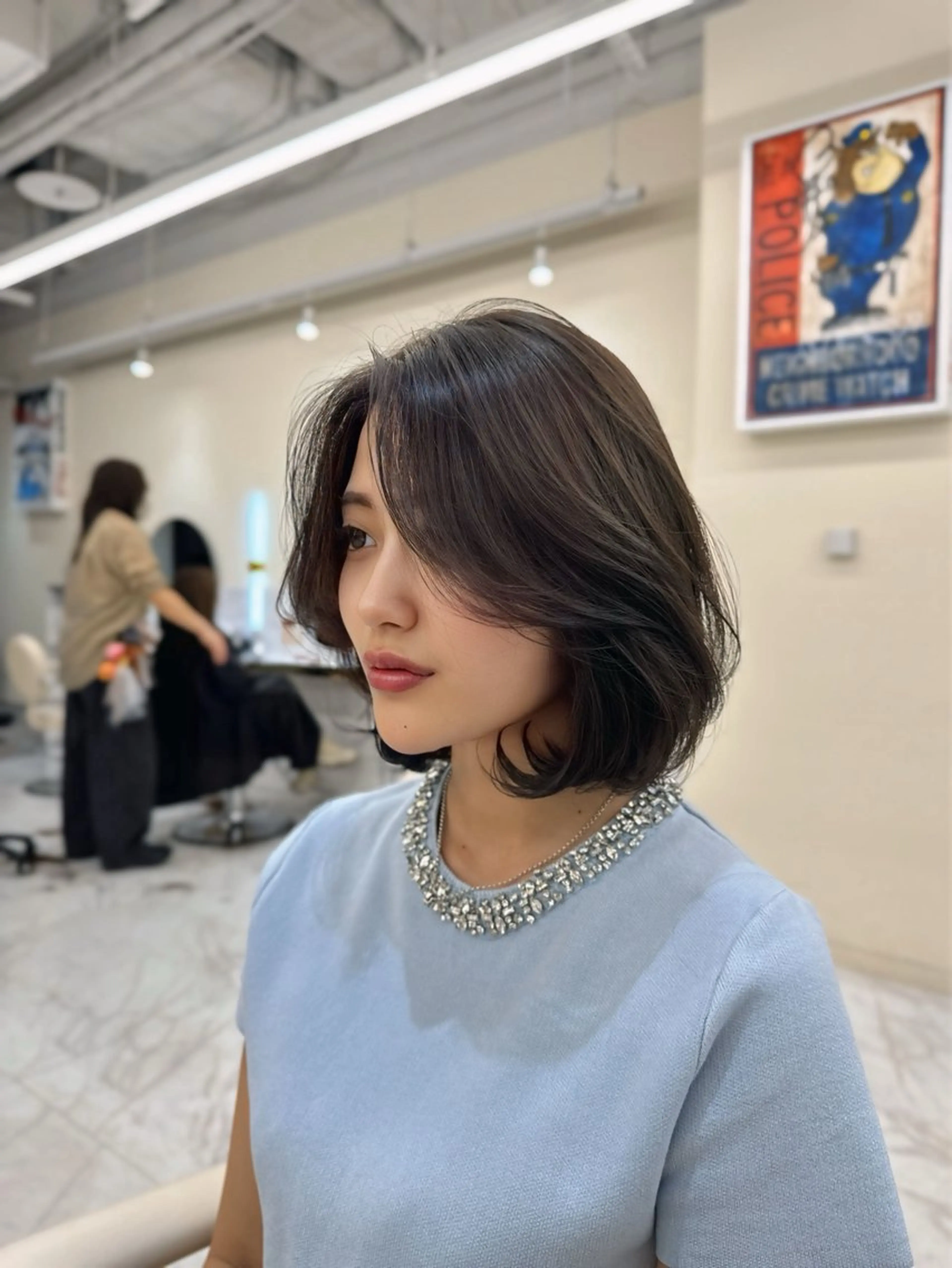 ショート カラー ヘアアレンジ タンバルモリ 韓国風ヘア カット ヘアカラー トリートメント ヘアセット 髪質改善特化 🫧松野力也のヘアスタイル