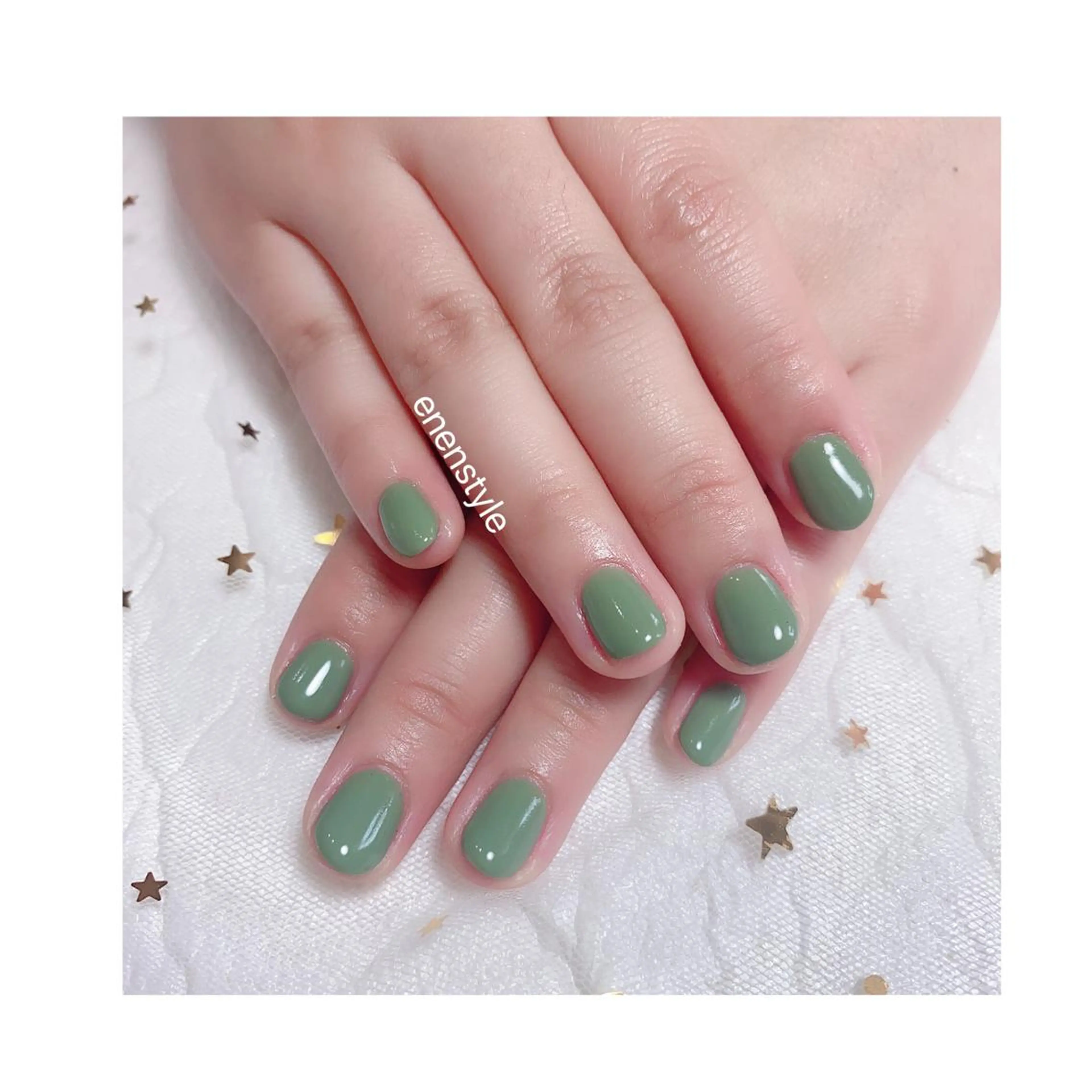 ショート ネイル ジェルネイル ニュアンスネイル オフィスネイル ワンカラーネイル パラジェル 👑enen style👑のネイルデザイン