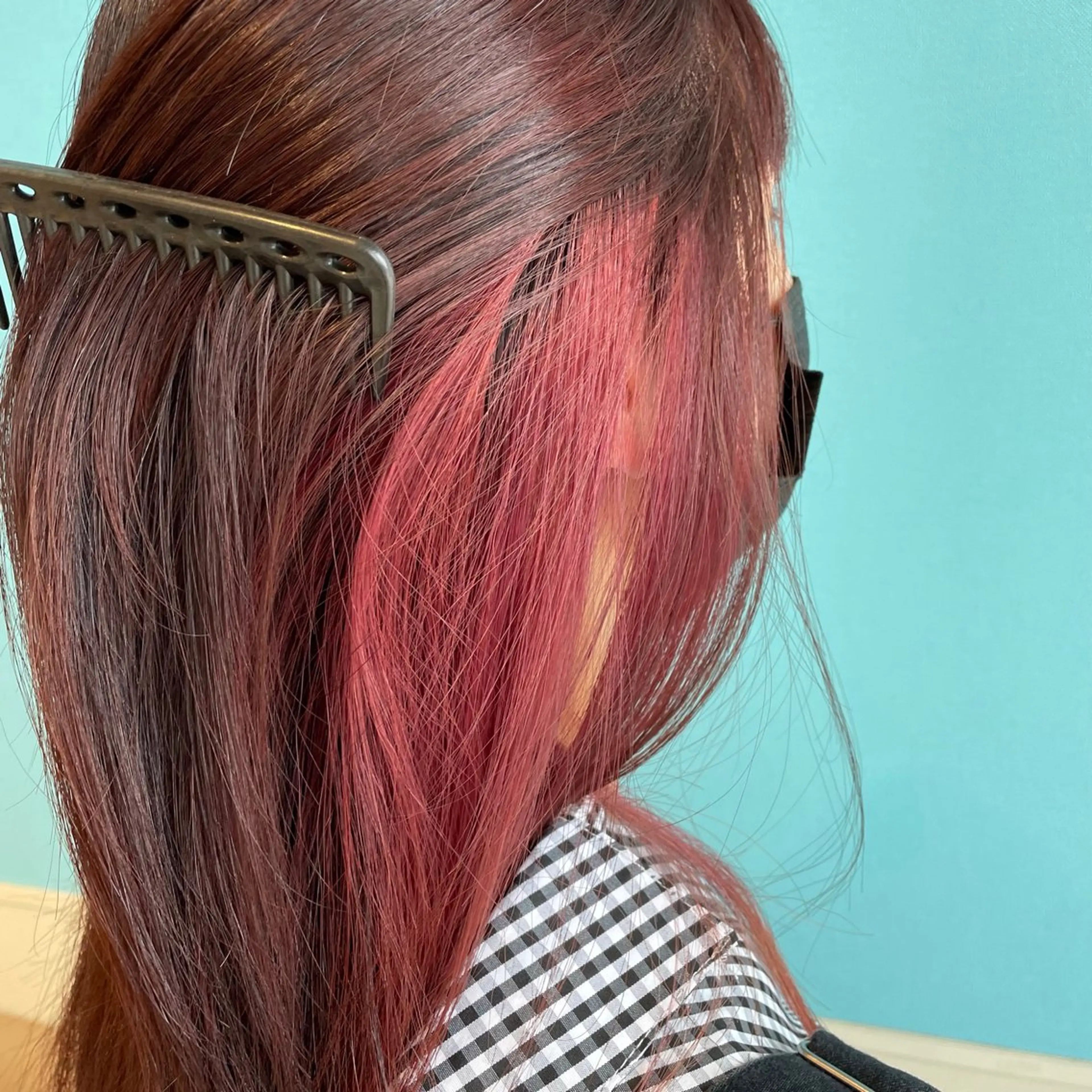 セミロング カット ヘアカラー トリートメント 日置 大智のヘアスタイル