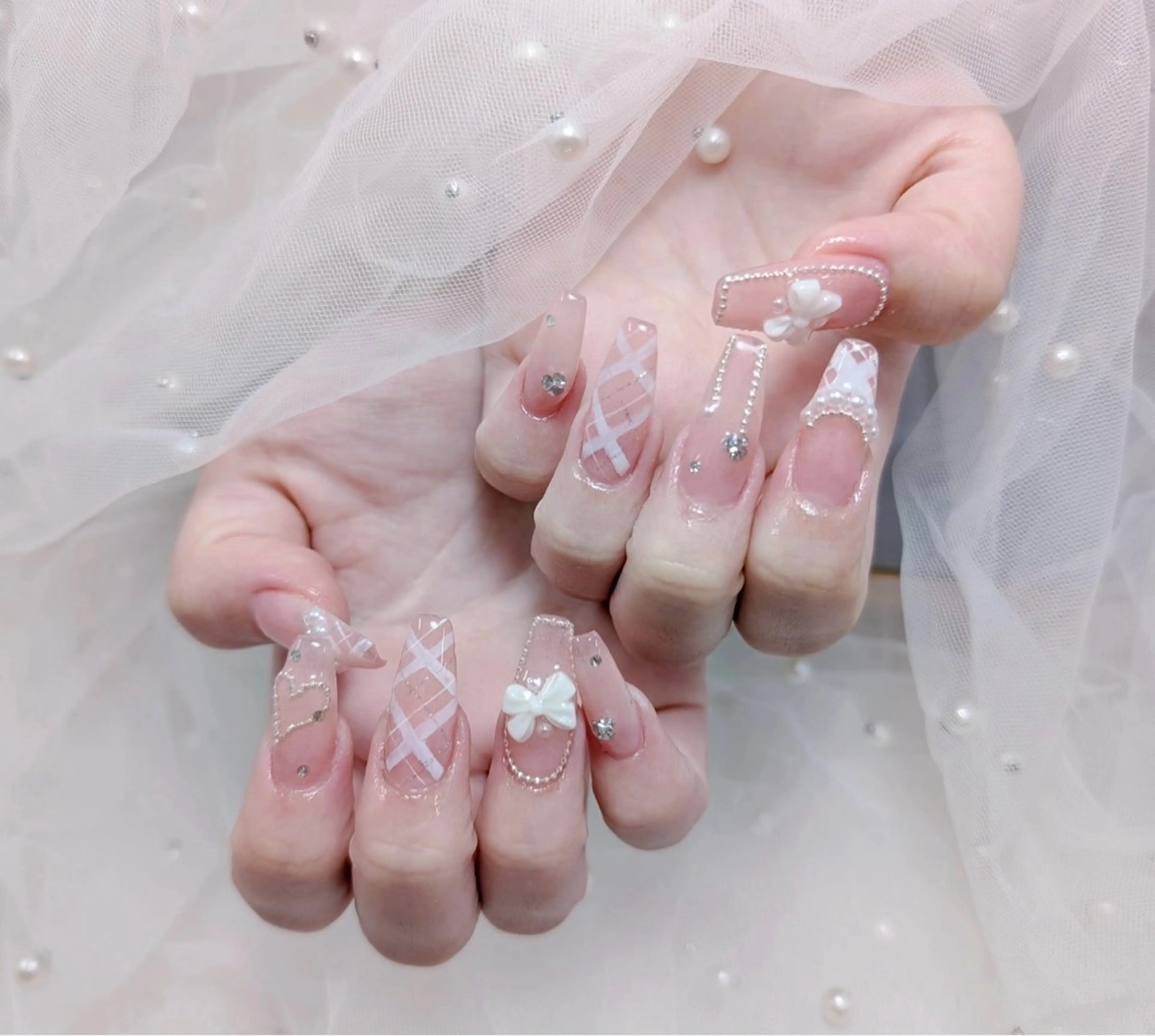 ネイル ハンドネイル ╹◡╹Mimoミモ Eye&Nailのマツエク・マツパデザイン