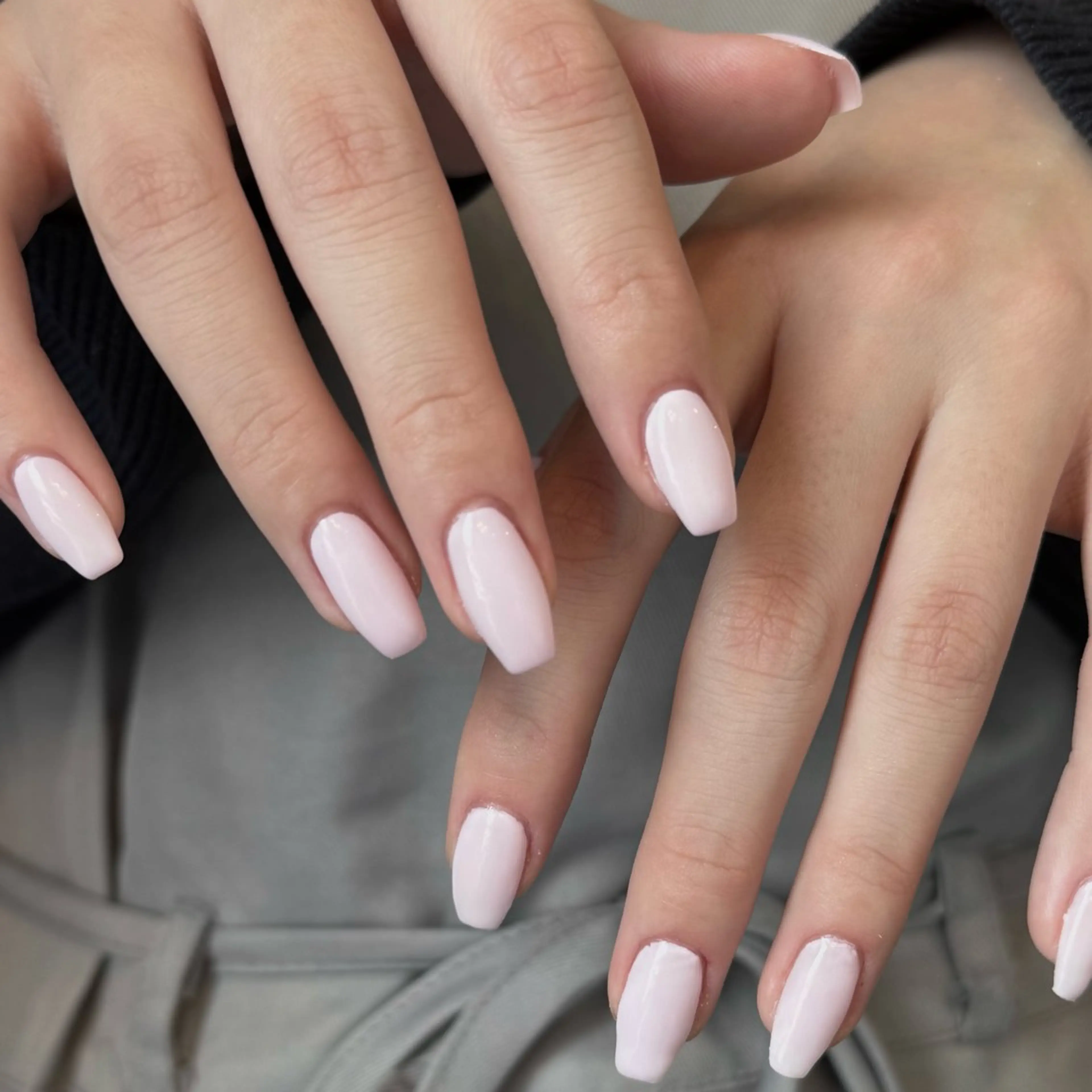 《ハンド》mixワンカラー🤍の写真