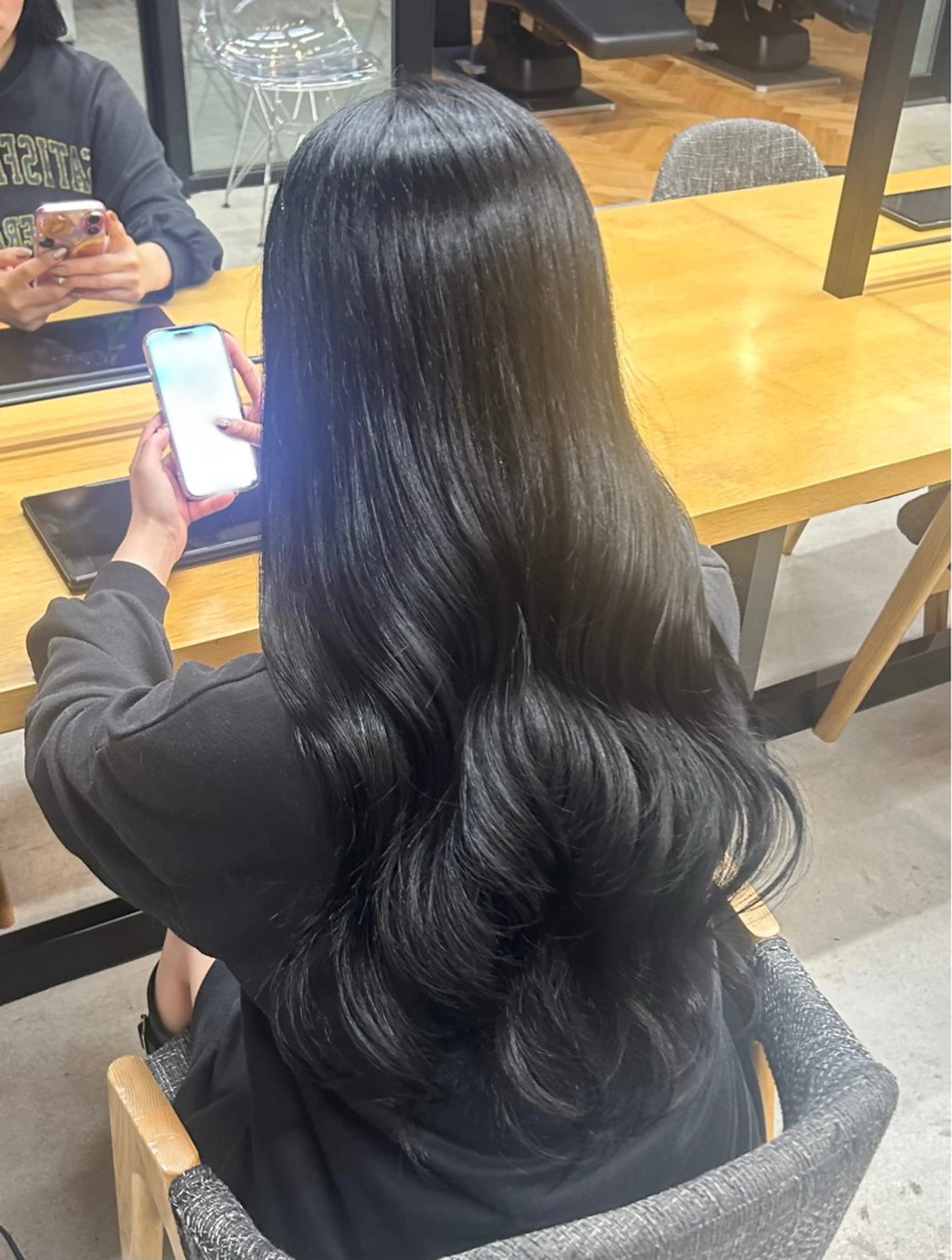 ロング カラー 天神/韓国レイヤー /髪質改善/ココロのヘアスタイル