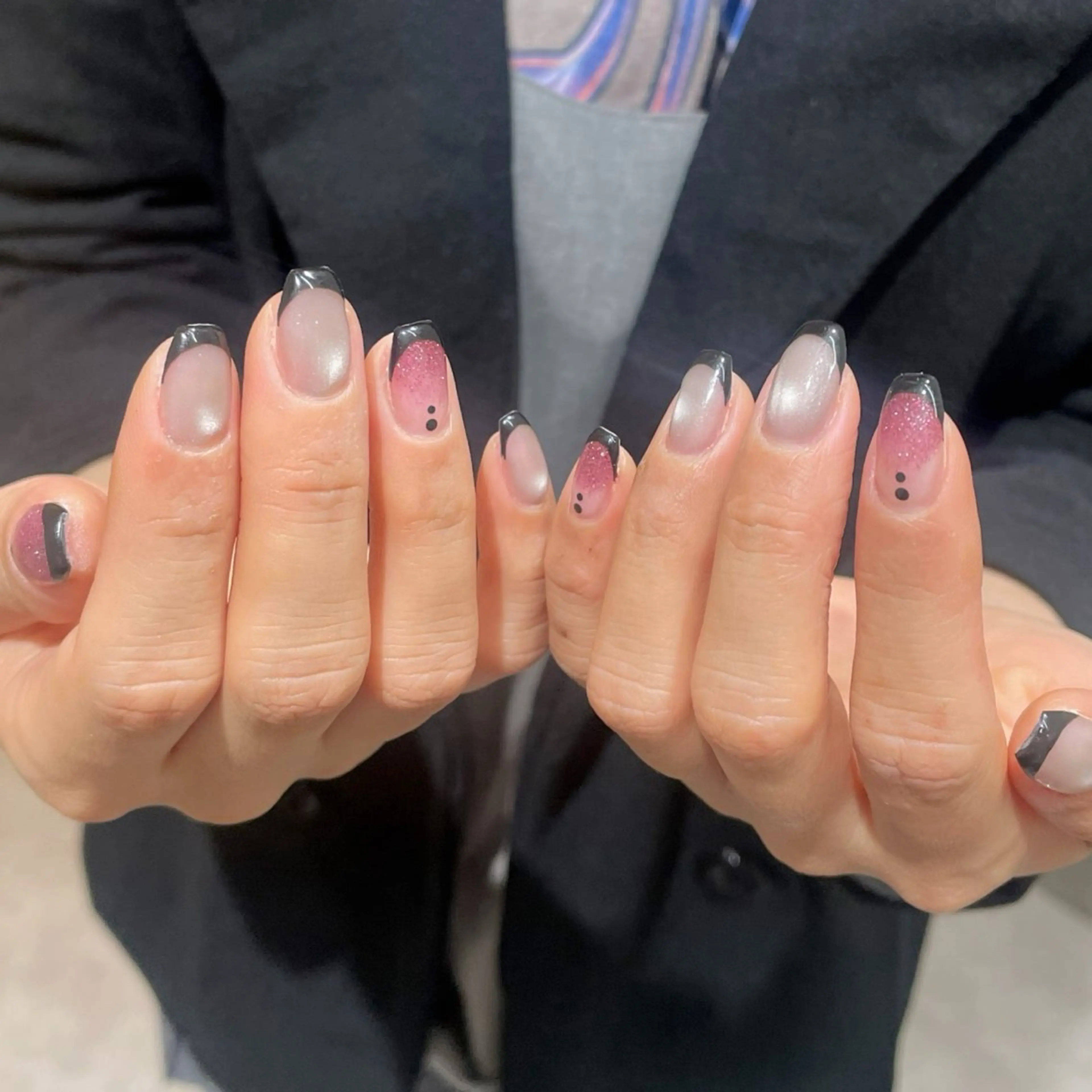 ネイル ハンドネイル RICO Nail パーツつけ放題🌈のネイルデザイン