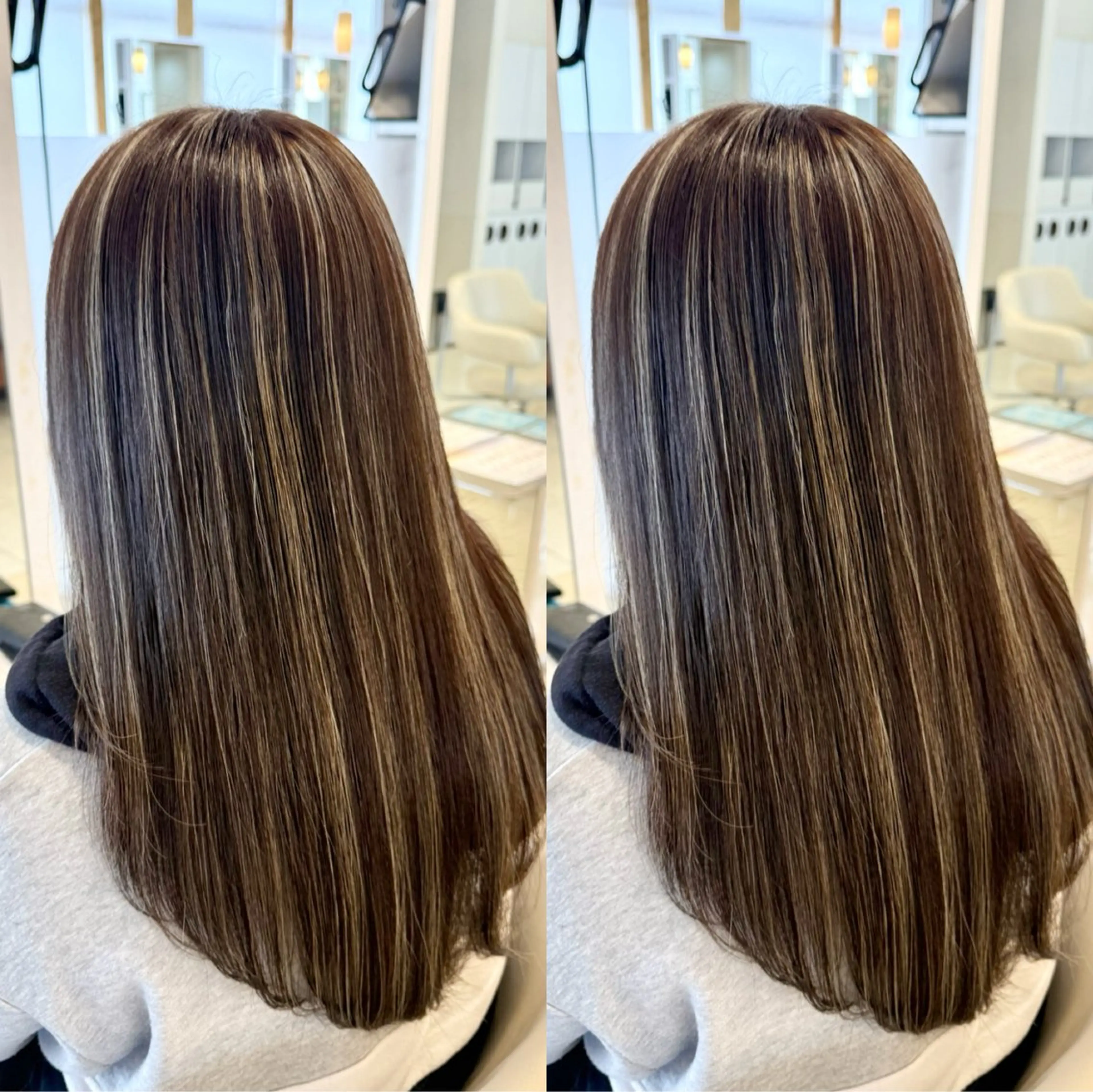 カラー デザインカラー ハイライトカラー 🦋ICONIQ豊田 /艶髪/かおり🦋のヘアスタイル