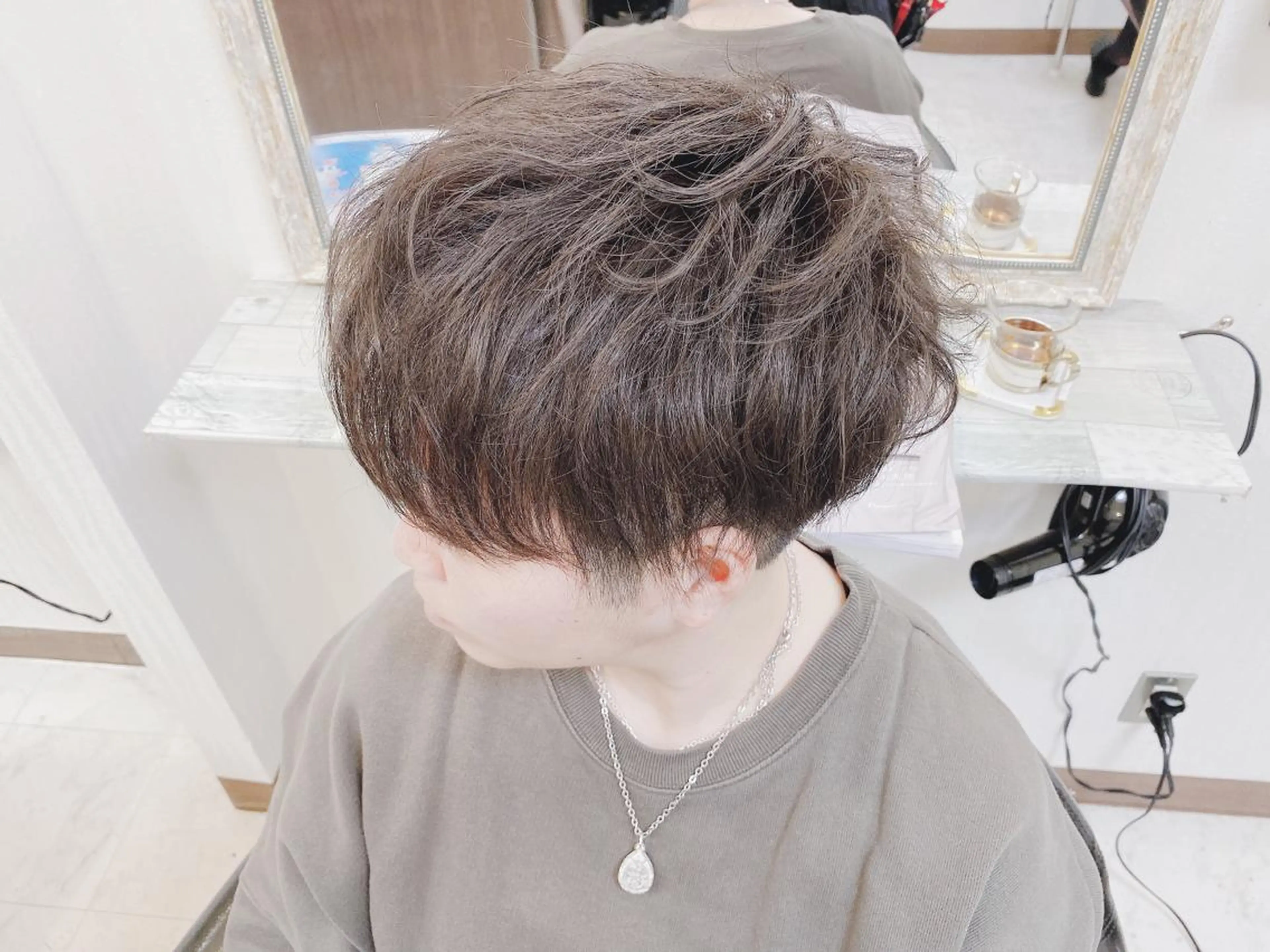 ショート カラー アディクシーカラー 透明感カラー YURI ✨のヘアスタイル