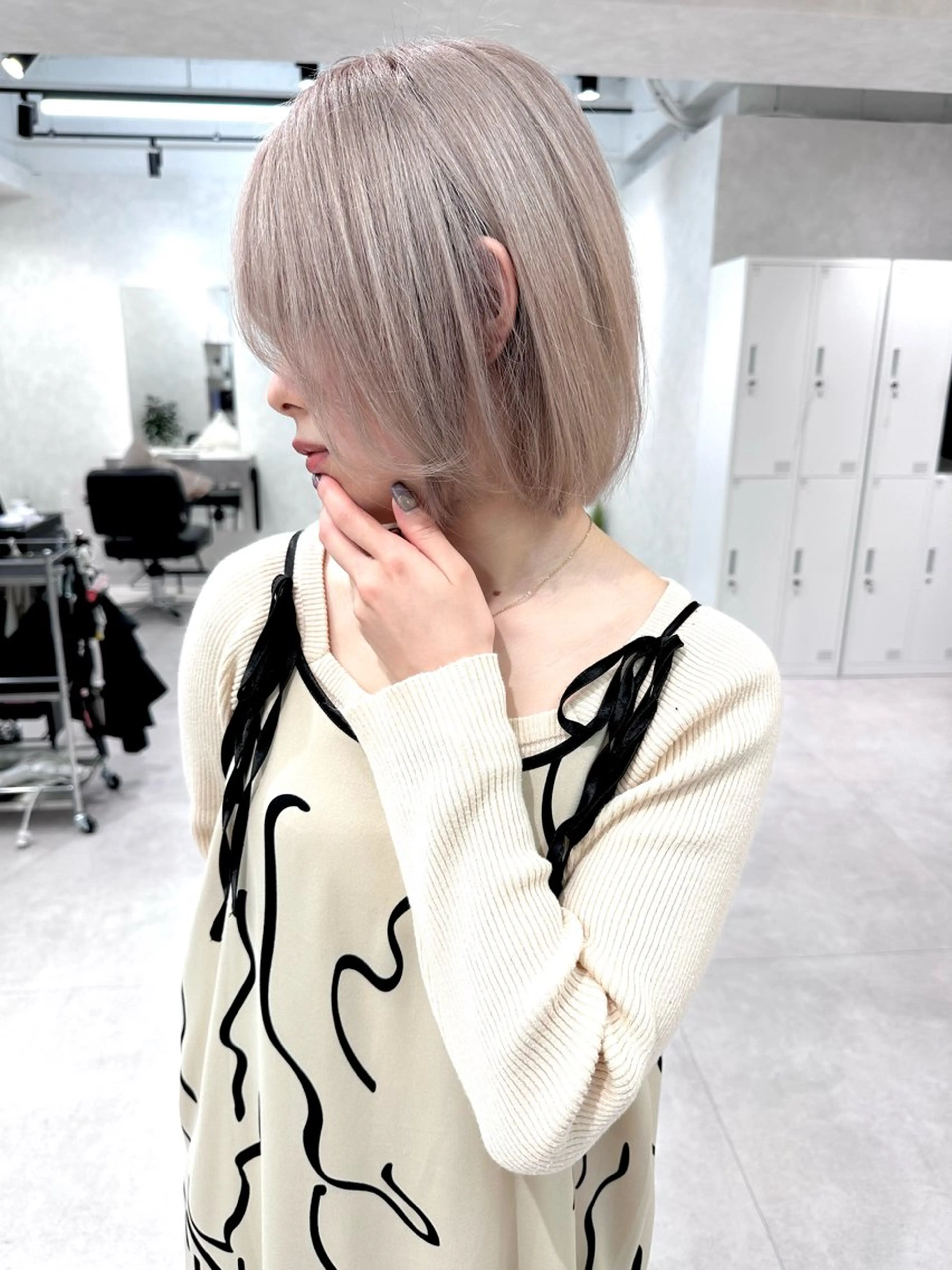 ショート ヘアカラー トリートメント 💎lino _by _ACNE💎 🧸のヘアスタイル