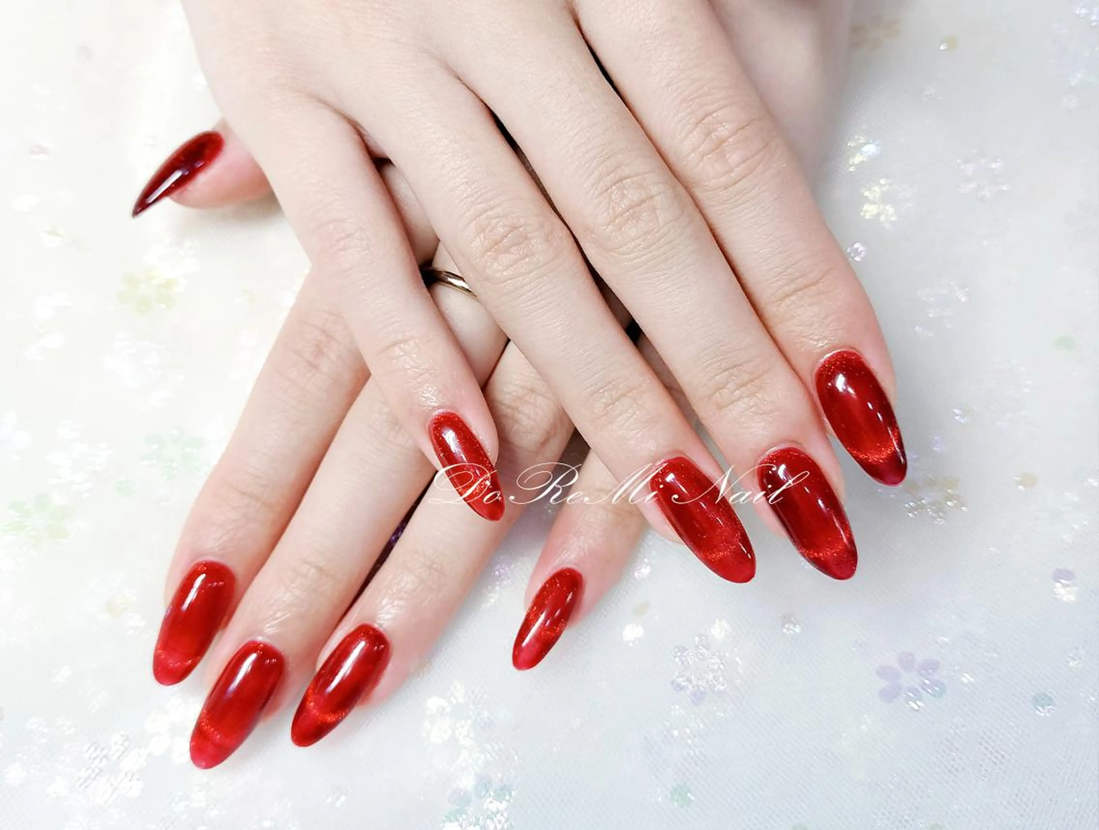 ネイル ハンドネイル DoReMi サロン 🍑モモのネイルデザイン