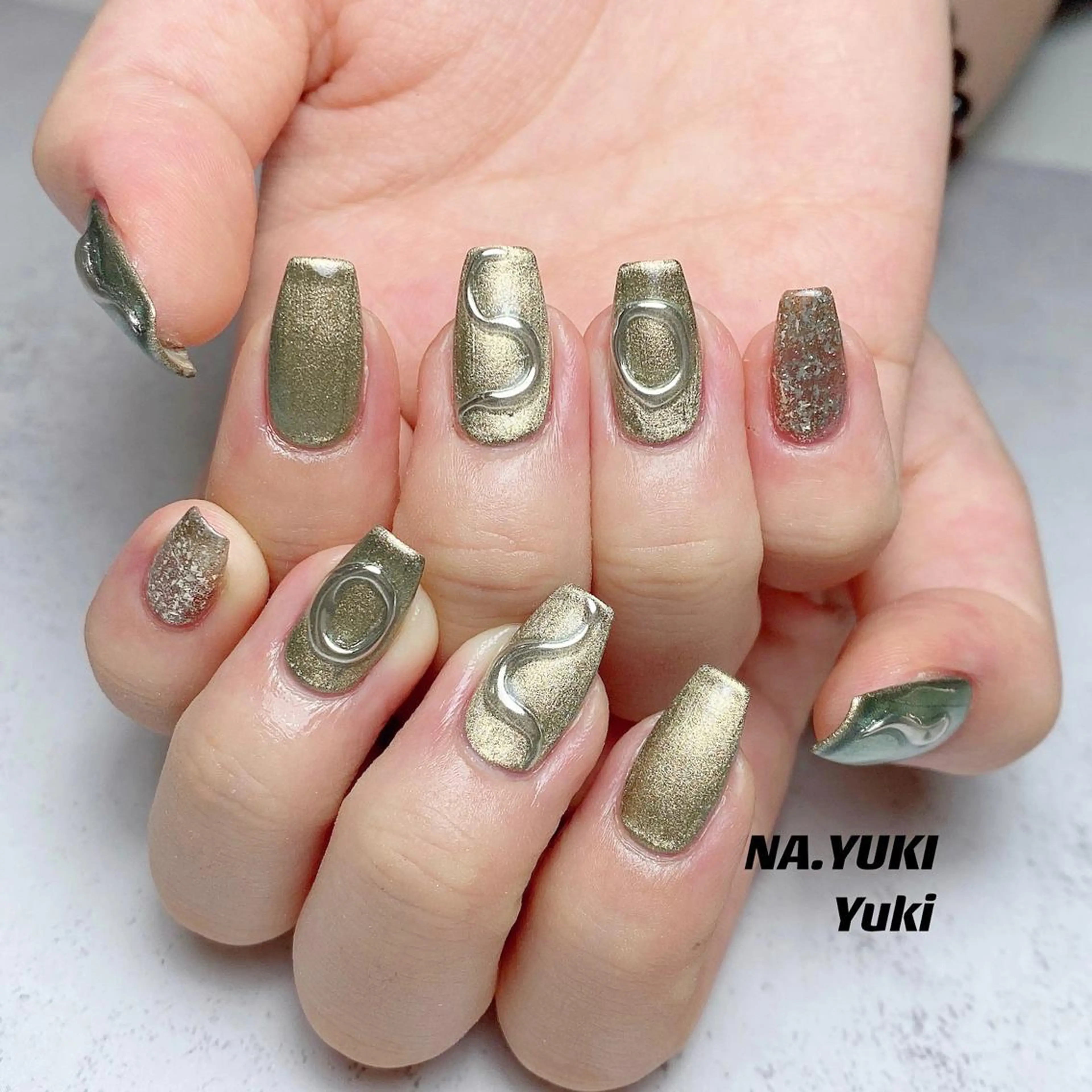 ネイル ハンドネイル ハンドケア ナユキNA.YUKI 池袋店のネイルデザイン