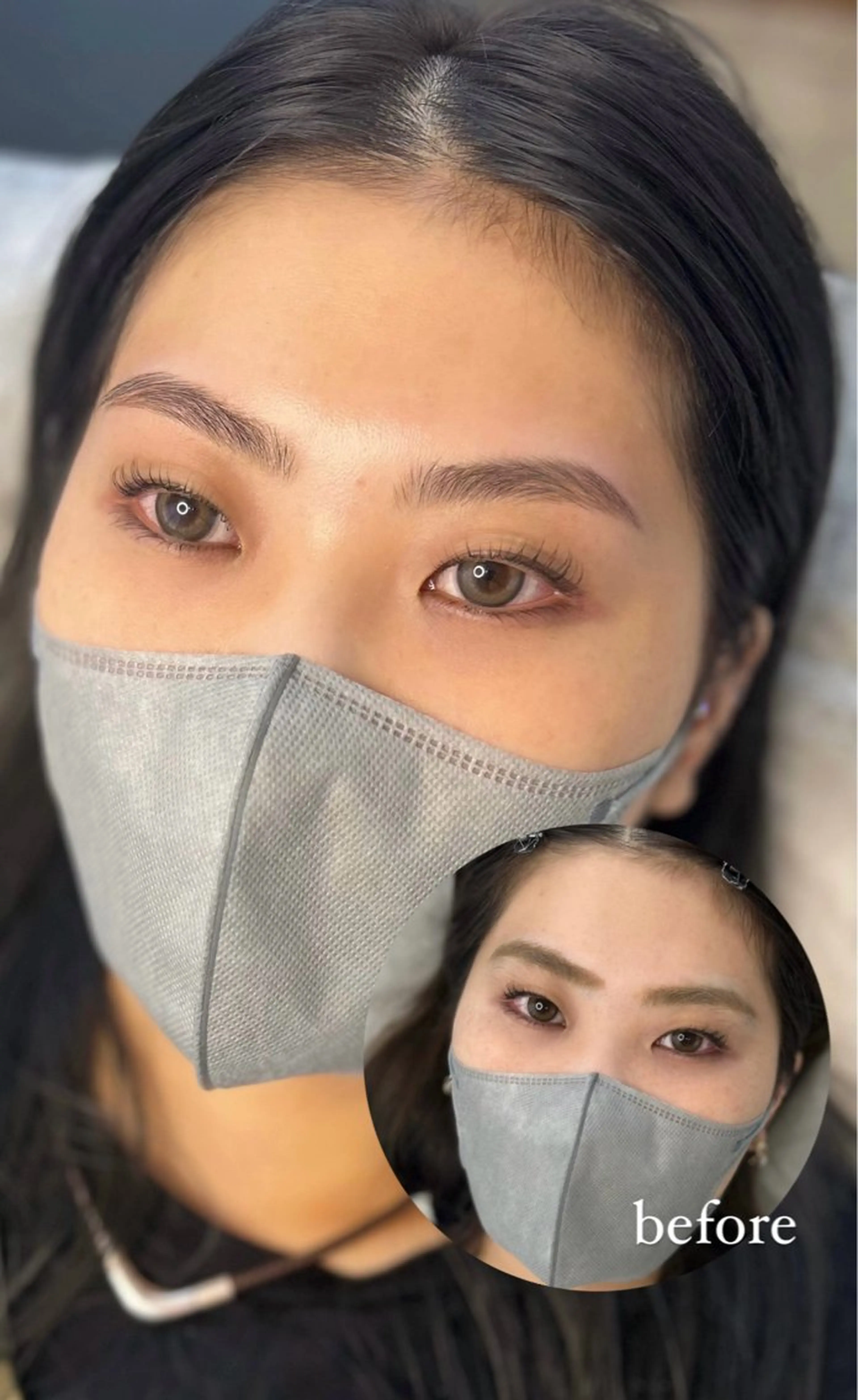 【お顔タイプ＆骨格診断付き人気No.1メニュー】本格的パーソナル骨格診断＋眉毛ワックス＋間引き✨最強似合わせ眉毛✨の写真