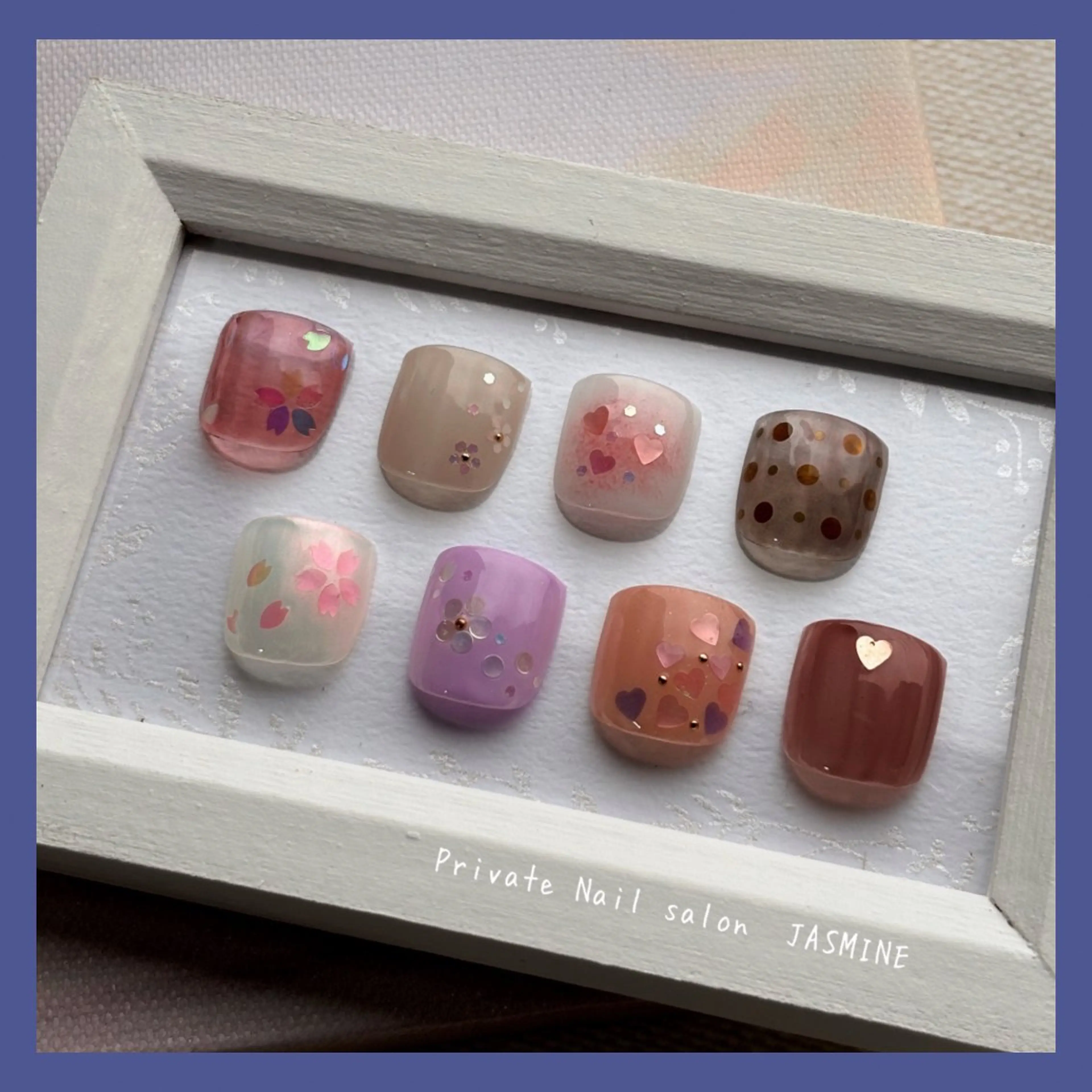 ネイル フットネイル Nail salon JASMINEのネイルデザイン
