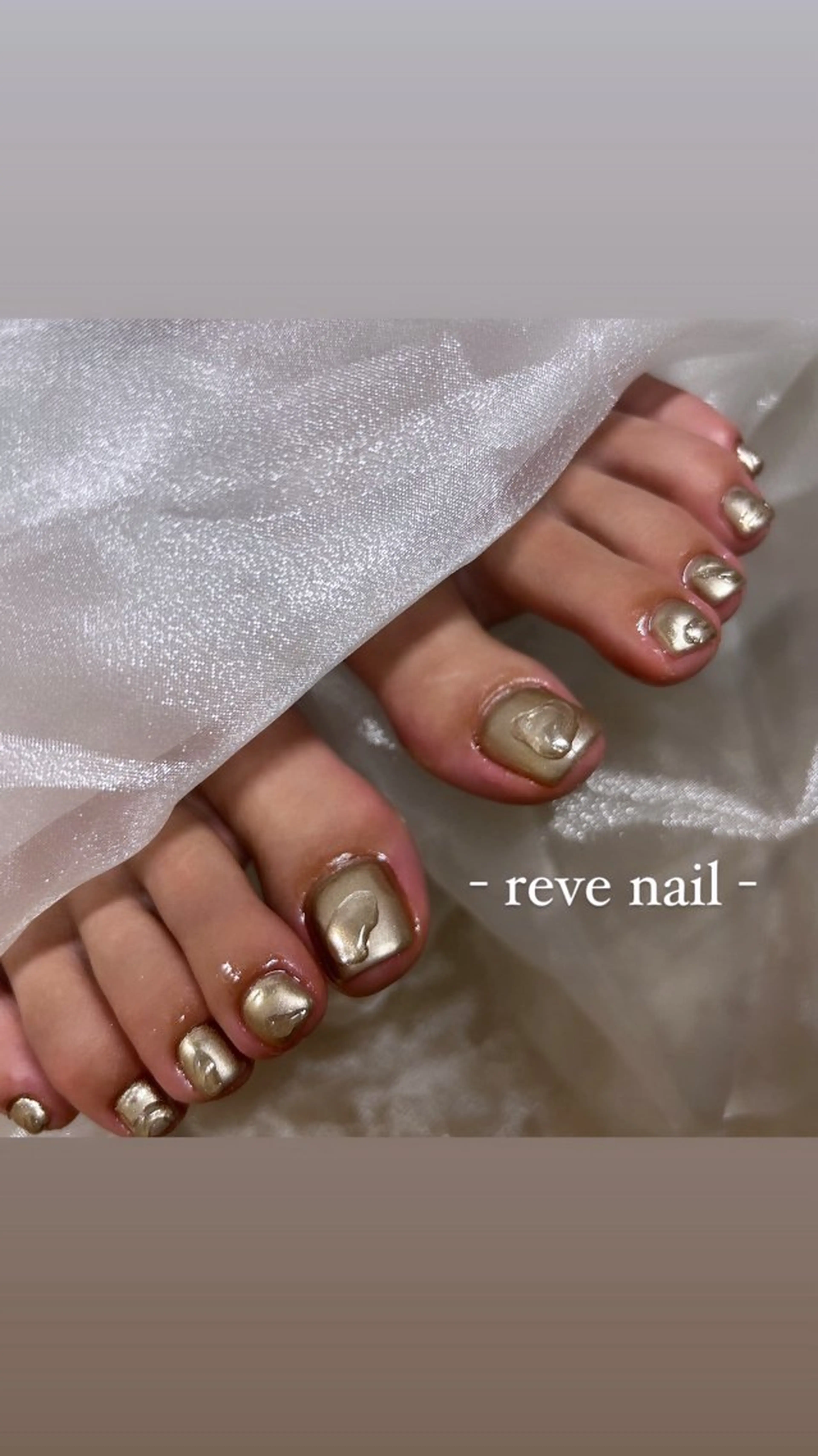 ネイル フットネイル 門真市 三ツ島 reve nailのネイルデザイン