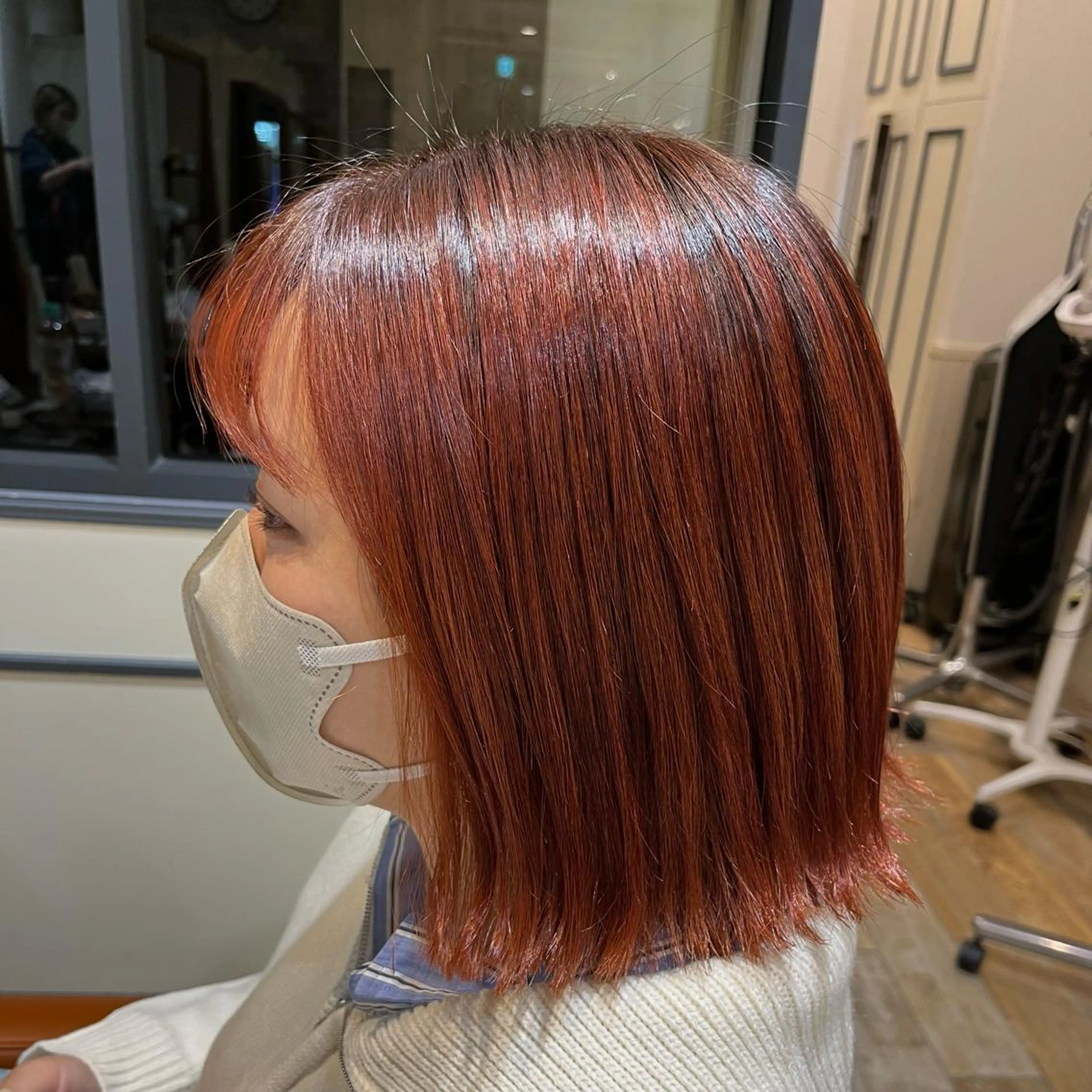 カラー 【eight宿河原】 すぎもとはづきのヘアスタイル