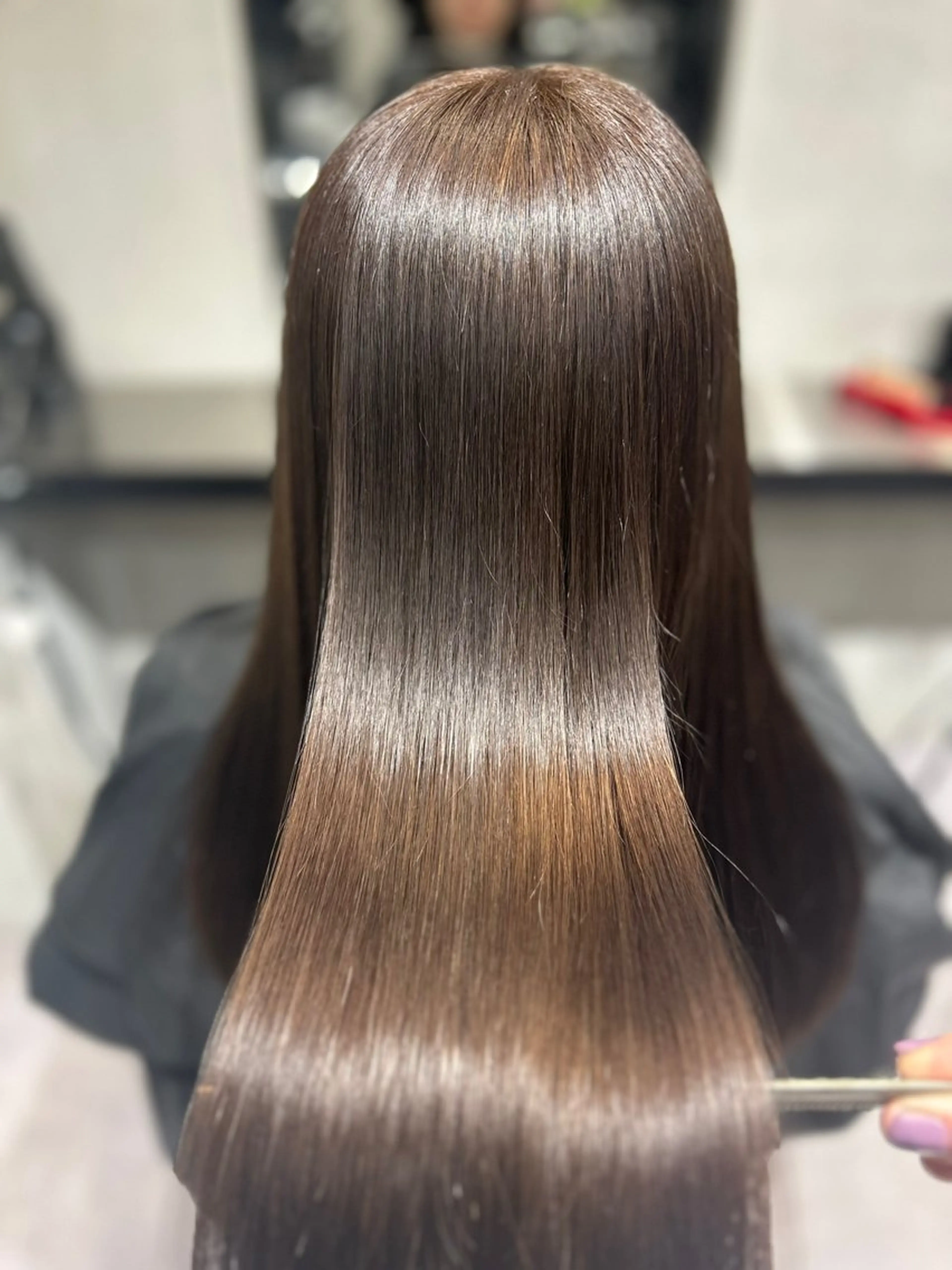 ミディアム カラー トリートメント 🌈ウルトワ水素 髪質改善naru🌈のヘアスタイル