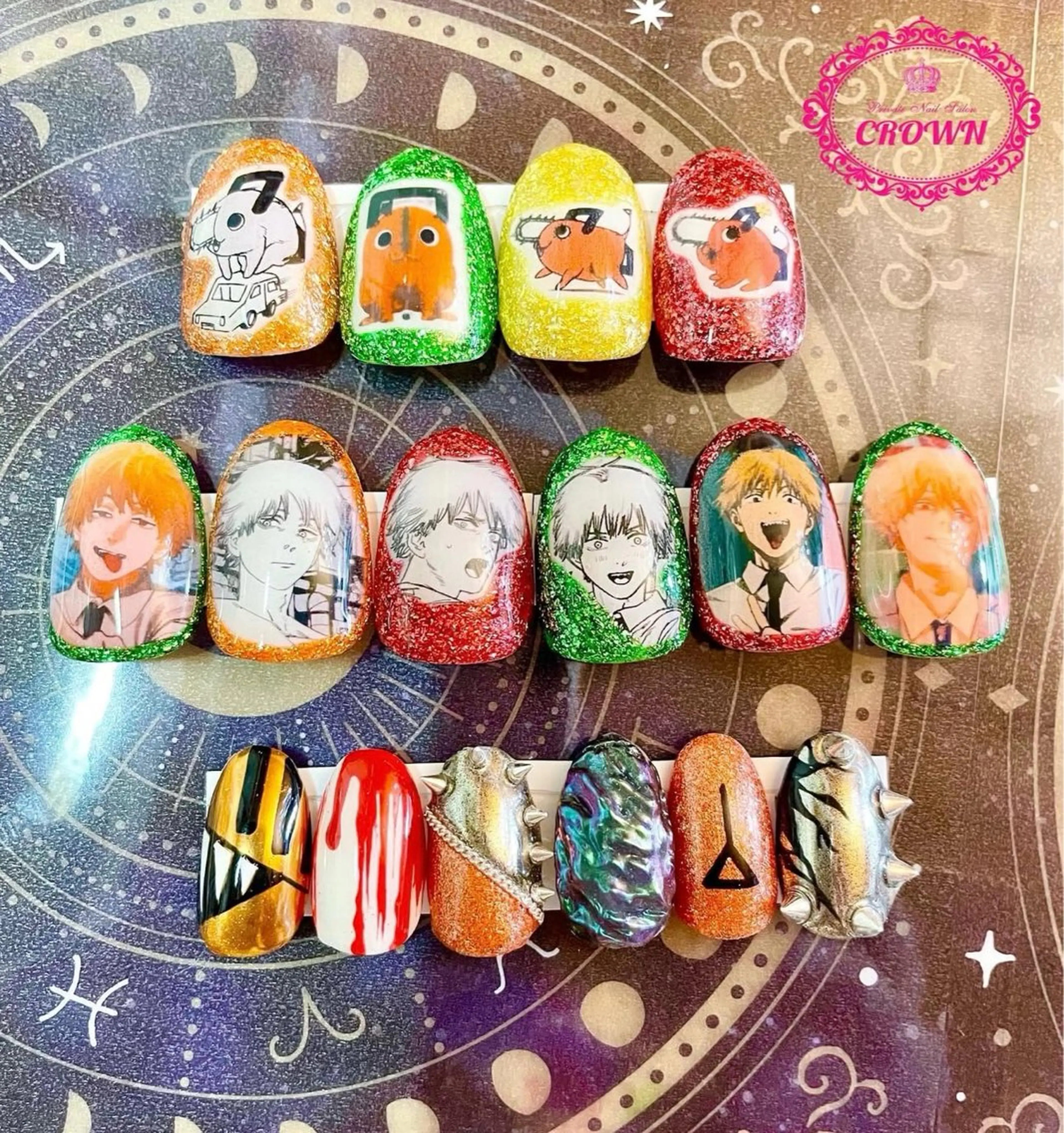 ネイル CROWN プライベートサロンのネイルデザイン