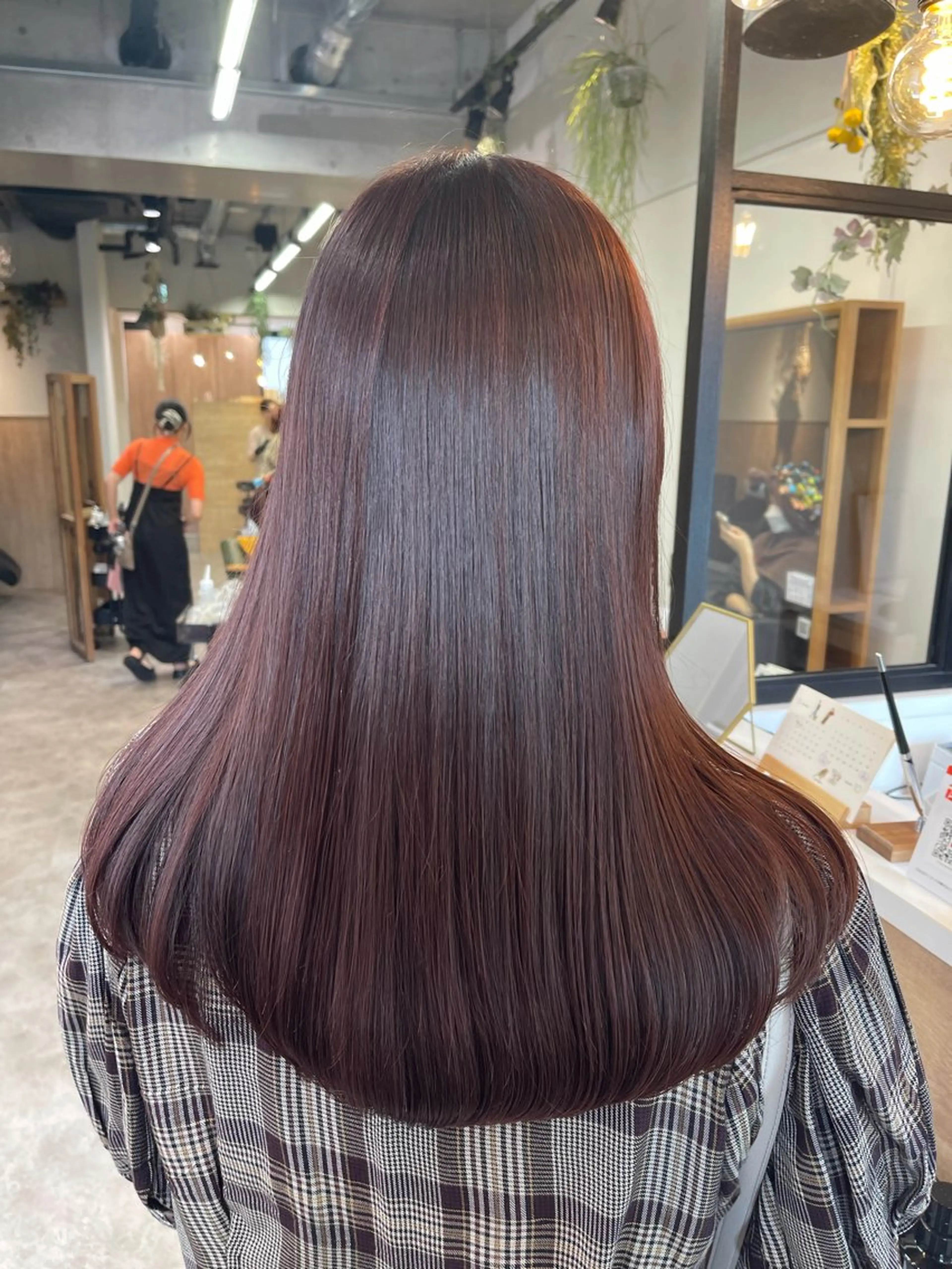 セミロング カラー 髪質改善 ブリーチ✨/似合わせ カラー🎀/Yuzuのヘアスタイル