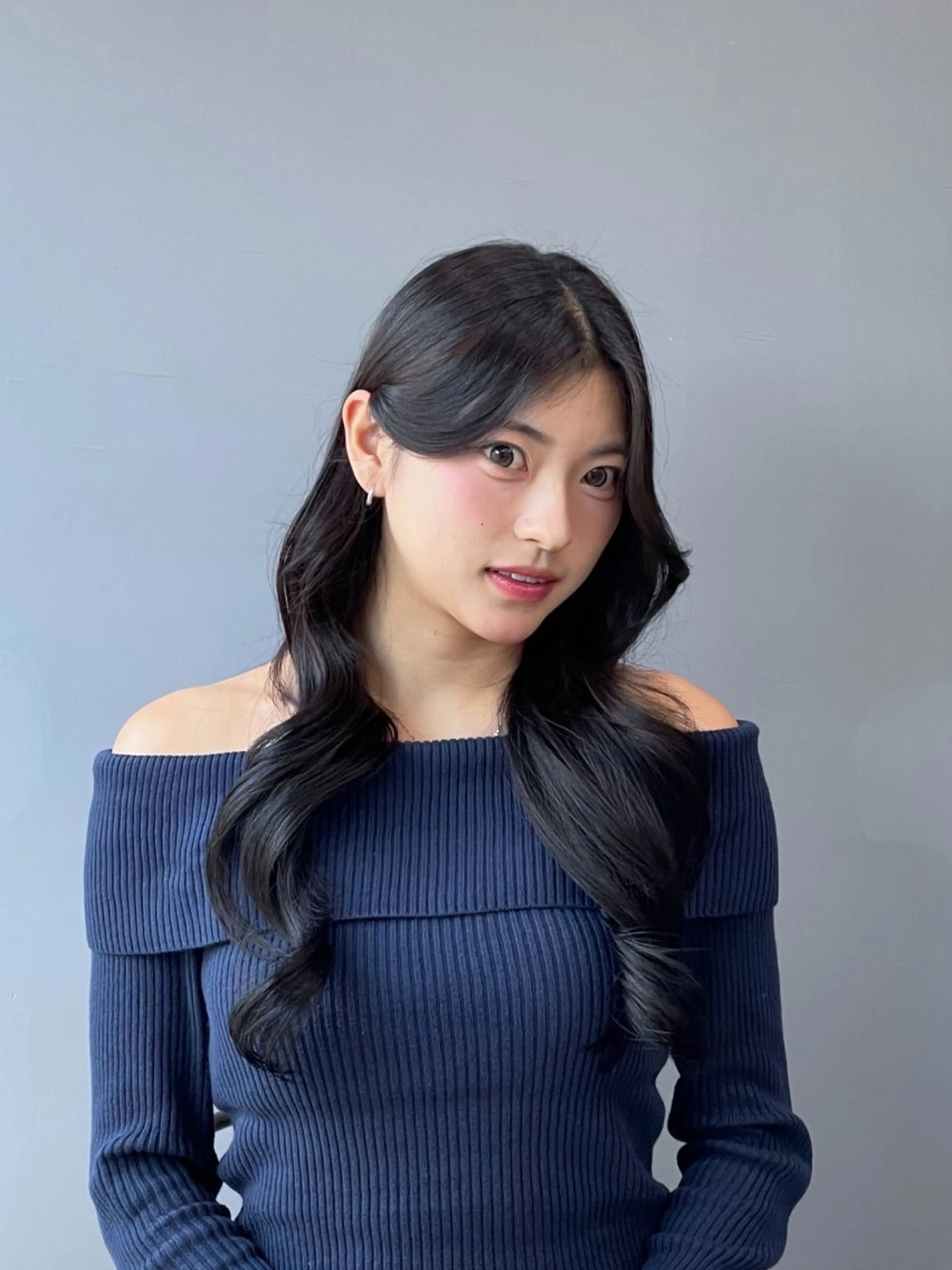 ロング カット ヘアカラー トリートメント 透明感カラー/韓国風 /清水翔太のヘアスタイル