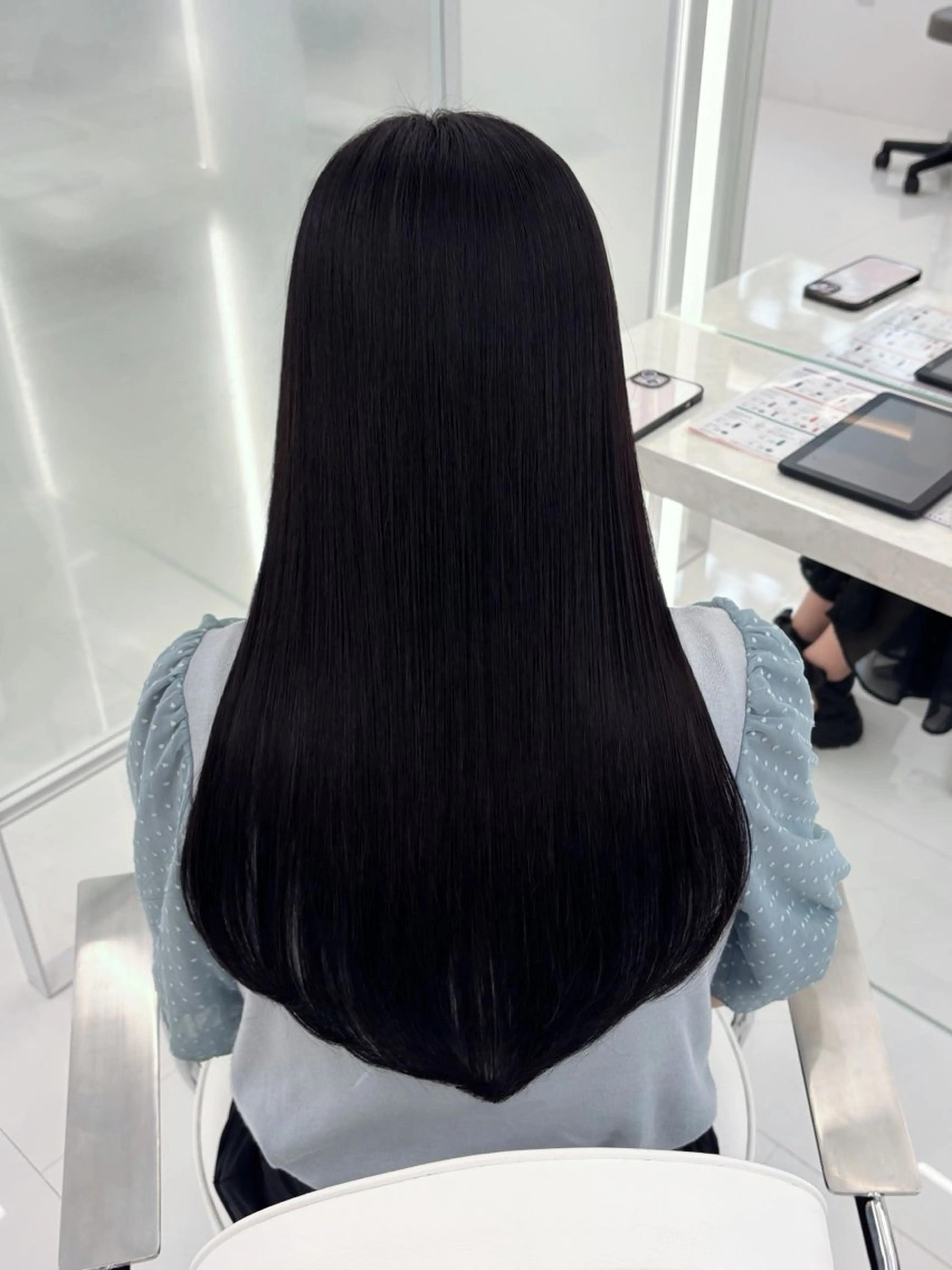 ロング カラー ヘアカラー 韓国╱似合わせカラー 🤍𝑌𝑈𝑁𝐴のヘアスタイル