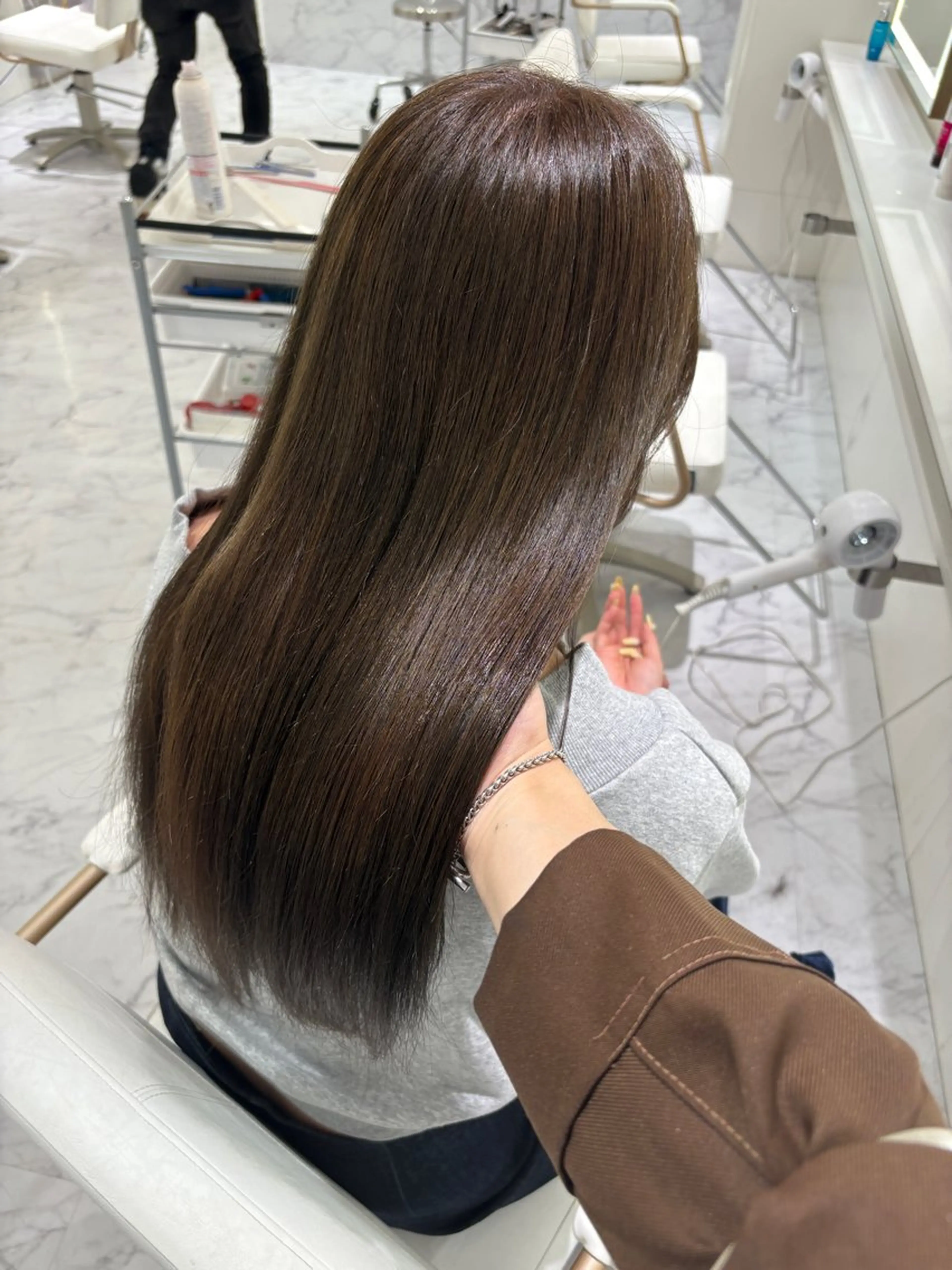 ロング カラー ヘアカラー ParveMix┊ 太田 千尋🎀🪽のヘアスタイル