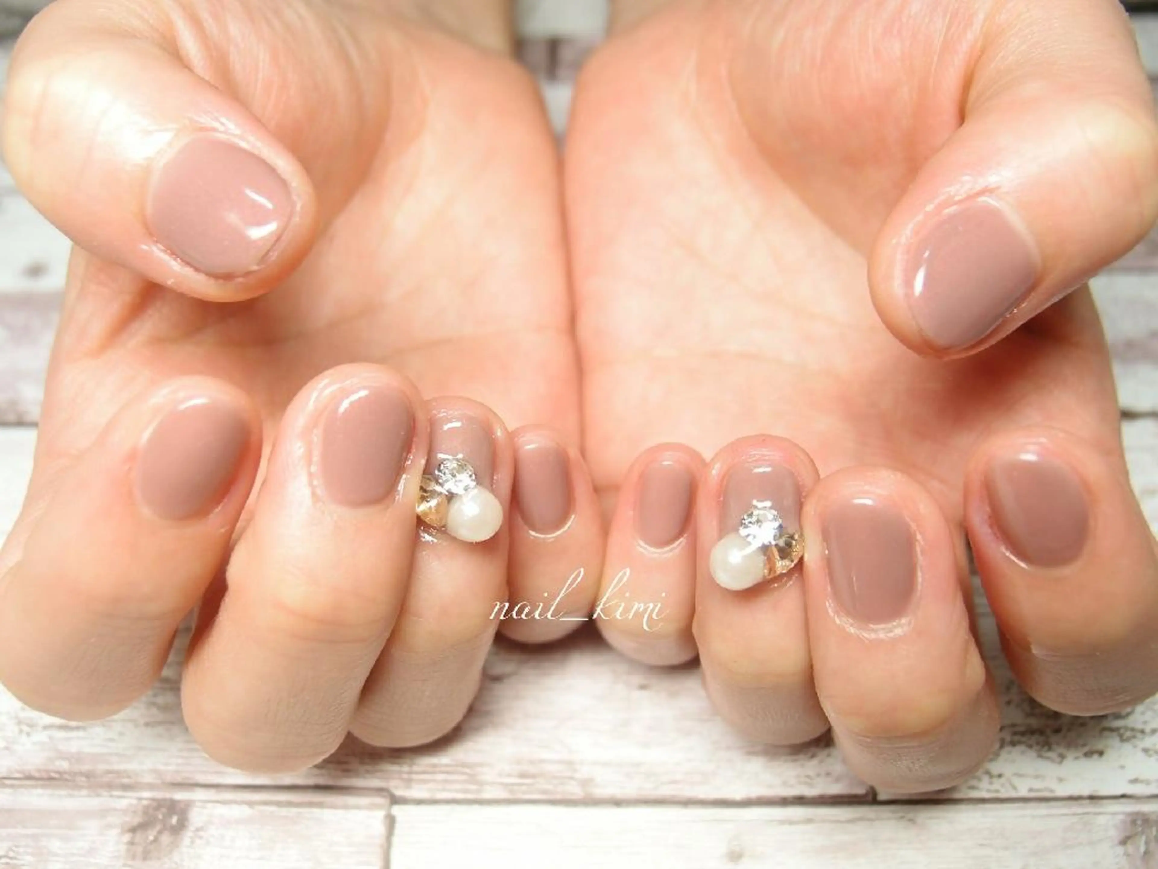 ネイル ワンカラーネイル ConneQt所属・ETHOSENSE. kimikaのネイルデザイン