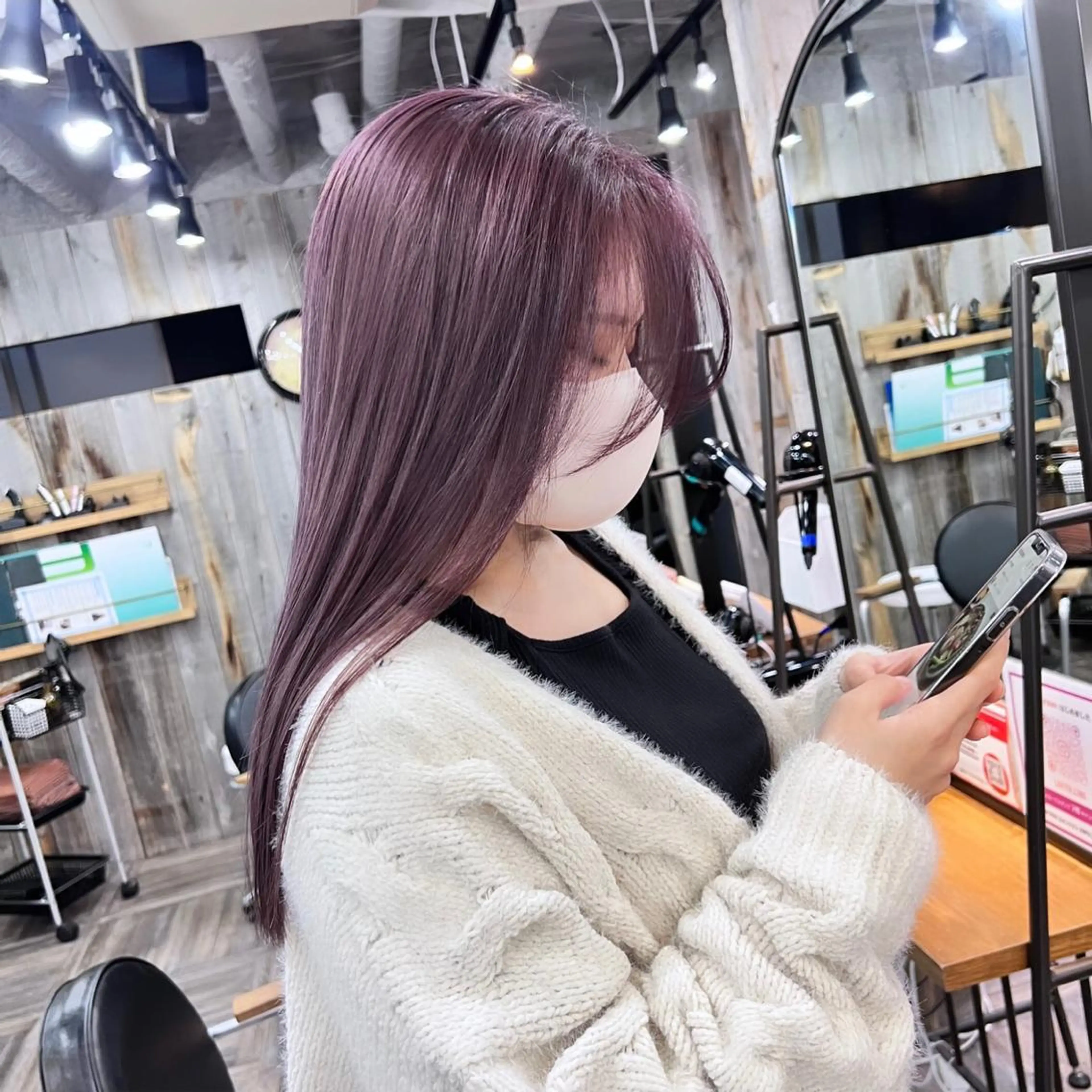 ロング カラー カット ヘアカラー トリートメント 🌕PePe　菅 タイシ🌕のヘアスタイル