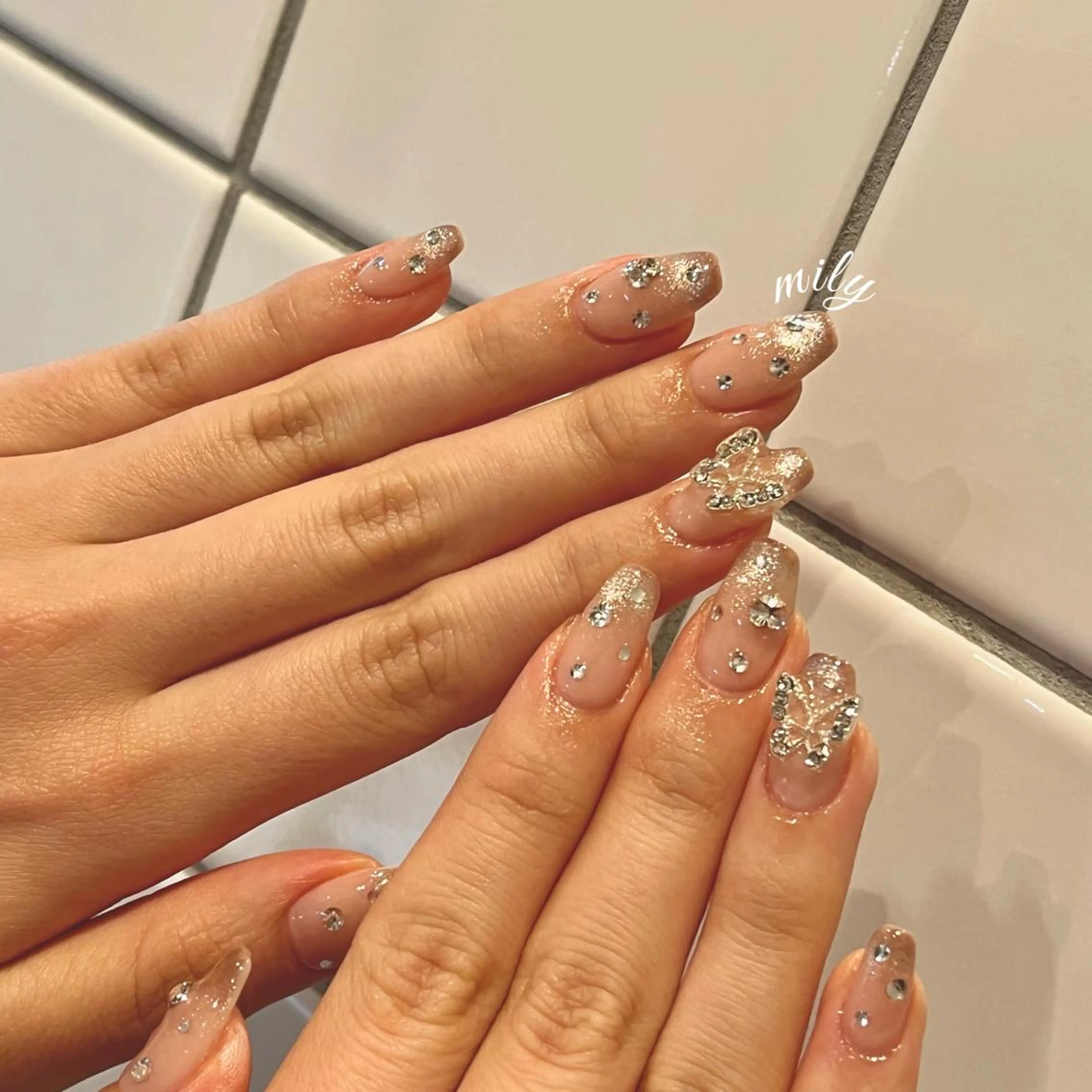 ネイル 韓国ネイル☁️ haruna🌛のネイルデザイン