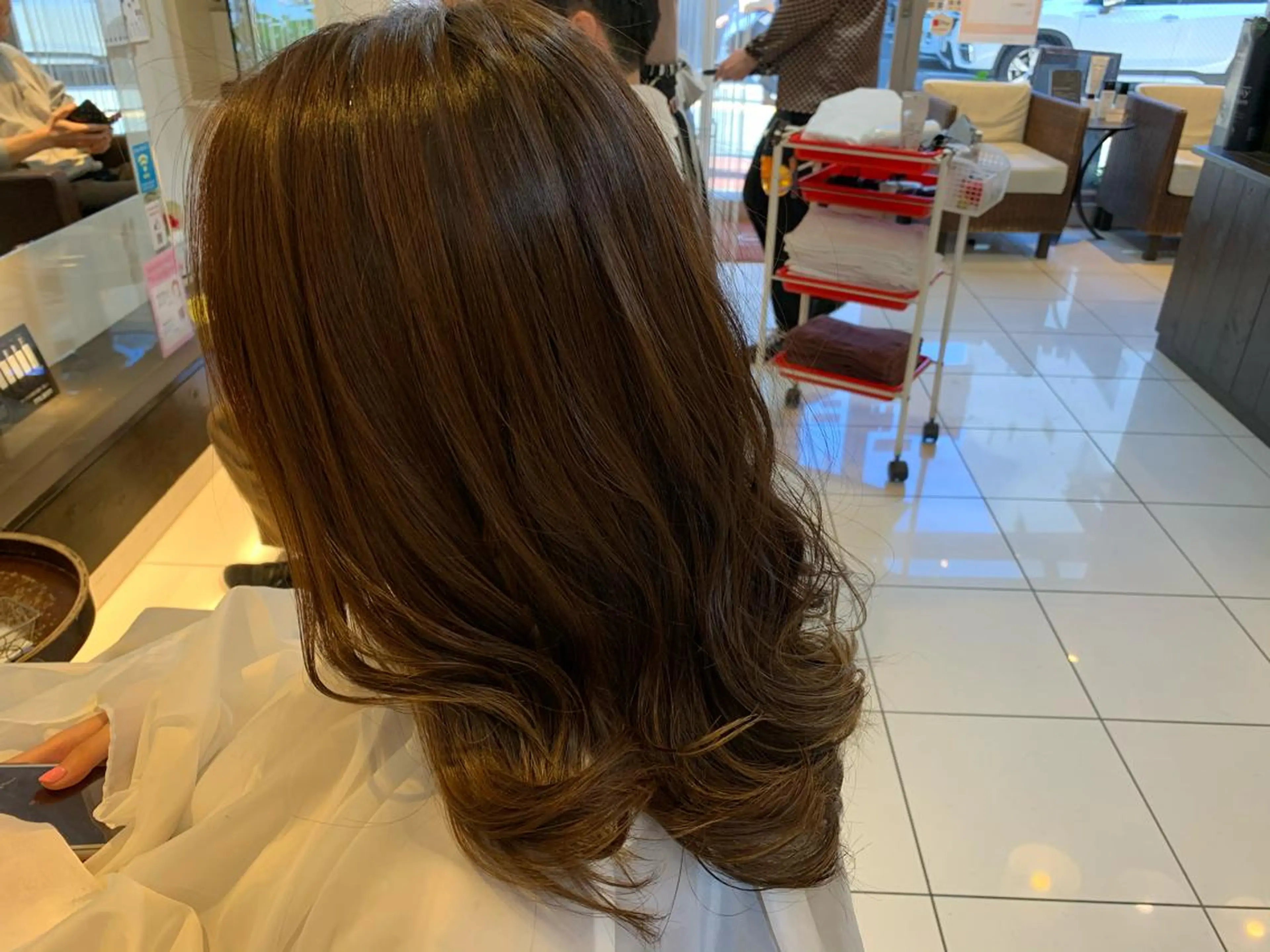 ロング ヘッドスパニスト YUZURIのヘアスタイル