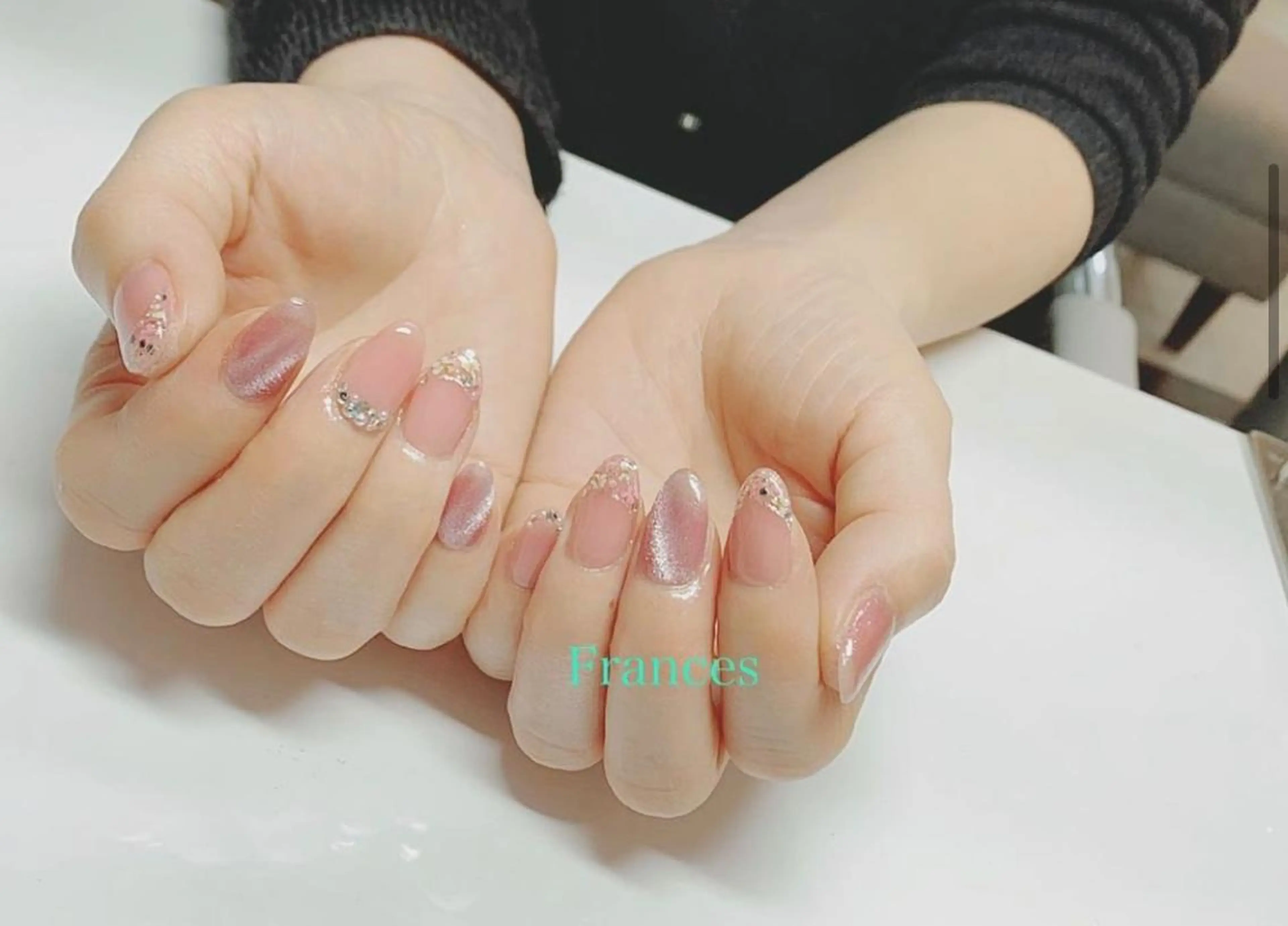 ネイル マグネットネイル ハンドネイル Frances 今村のネイルデザイン