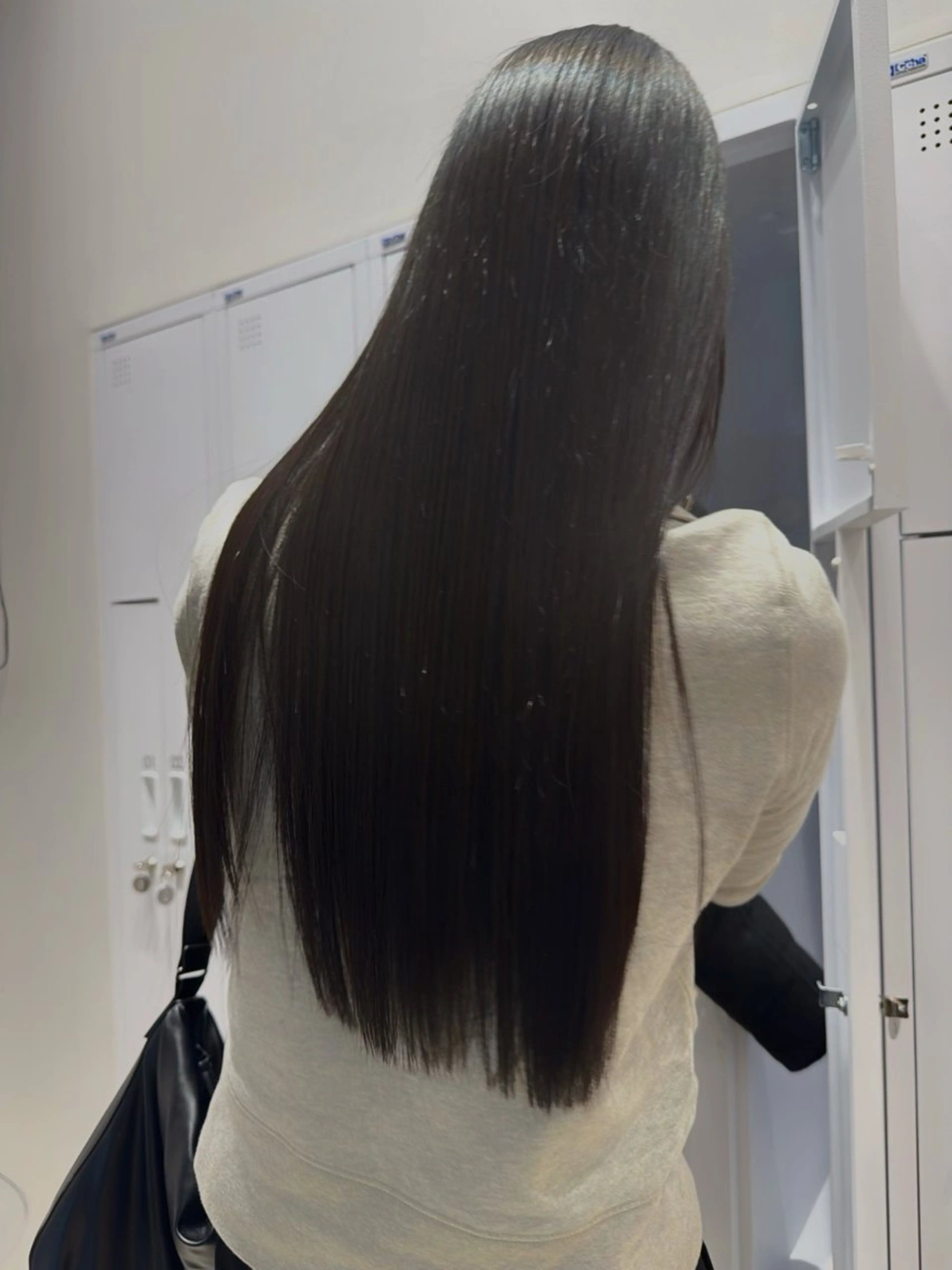 ロング 中顔面短縮カット× 実感度◎のケア｜大橋のヘアスタイル