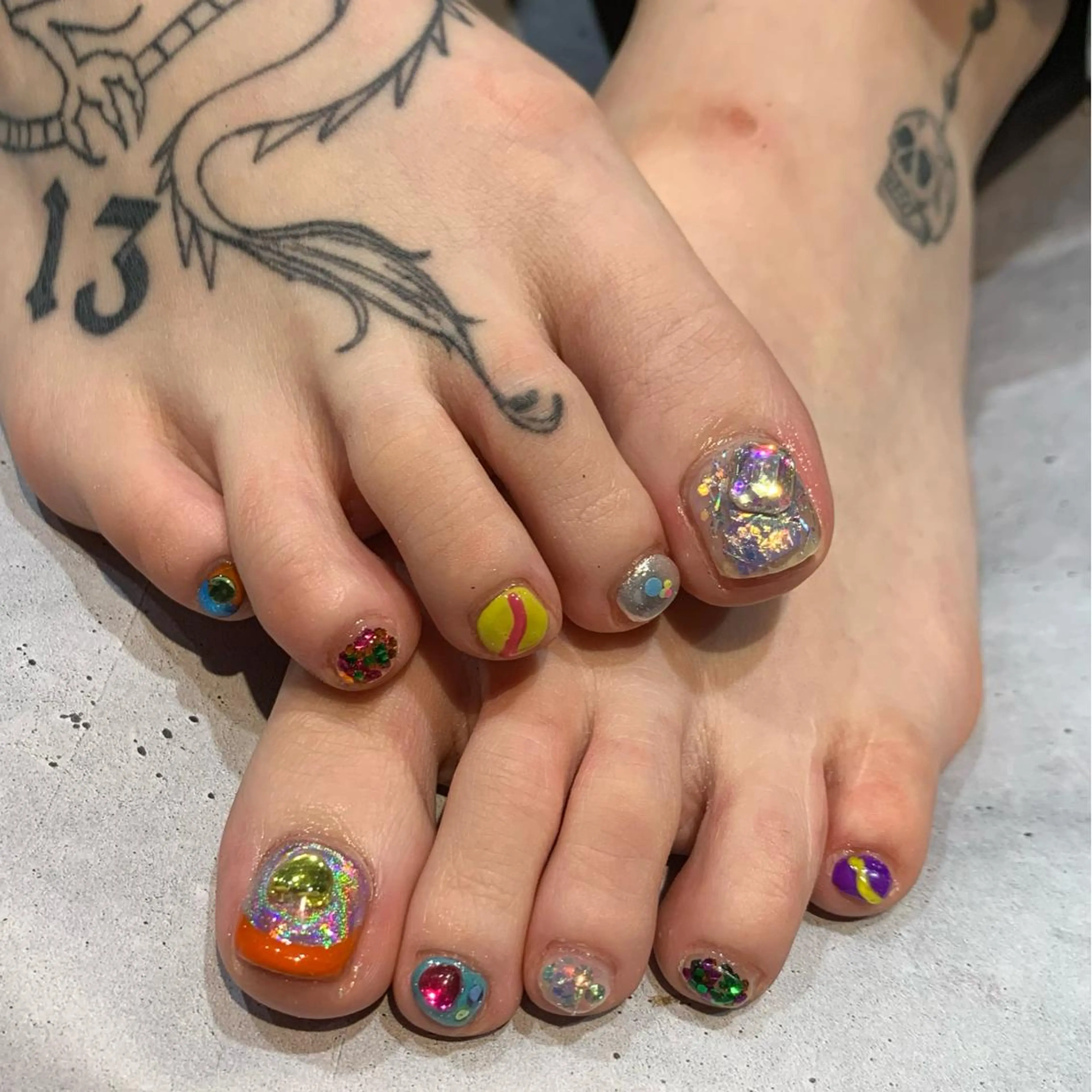 ネイル フットネイル nailist Chisakiのネイルデザイン
