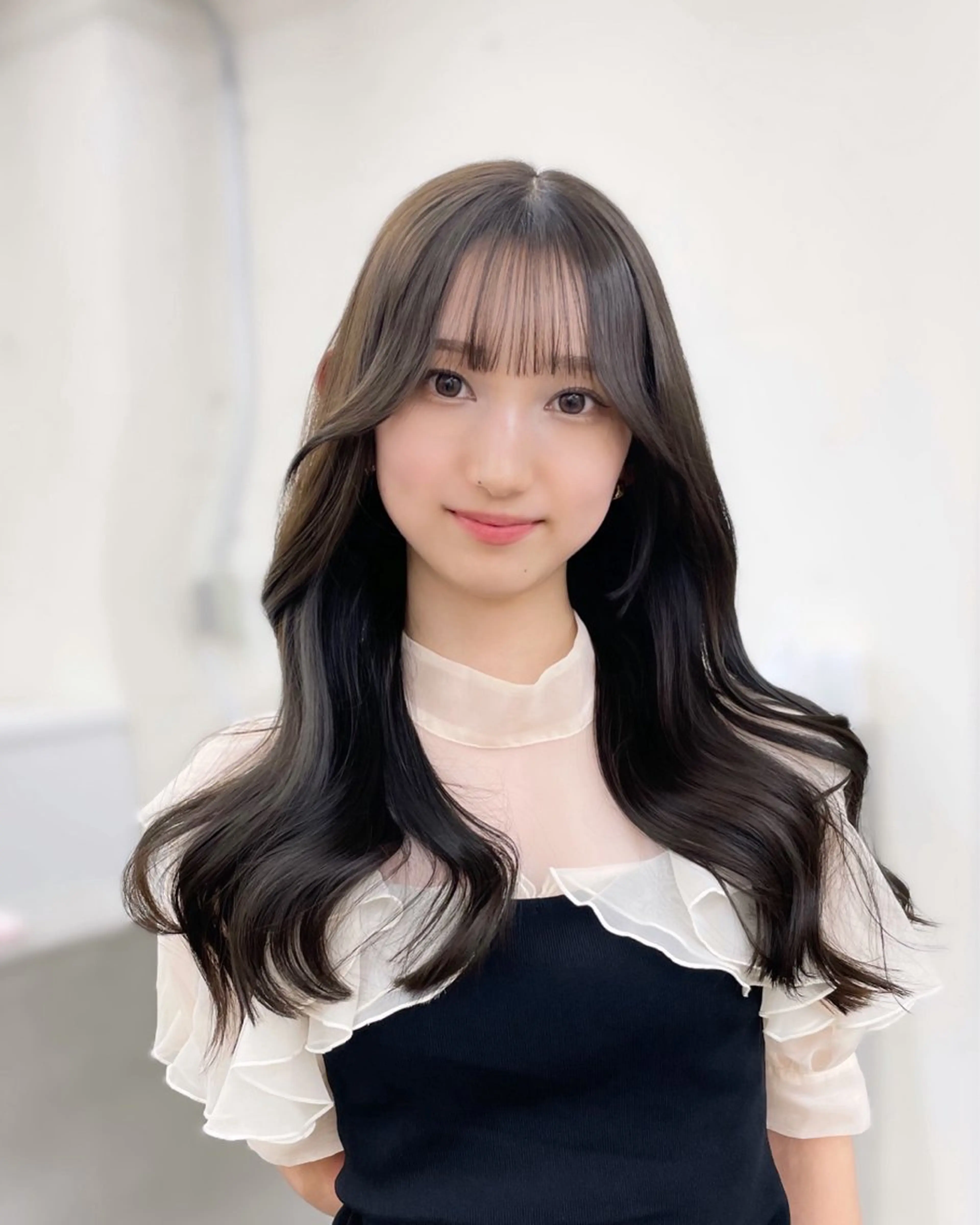 セミロング カラー カット ヘアカラー トリートメント 🦋韓国系指名No1 店長/圓山 祐也🦋のヘアスタイル