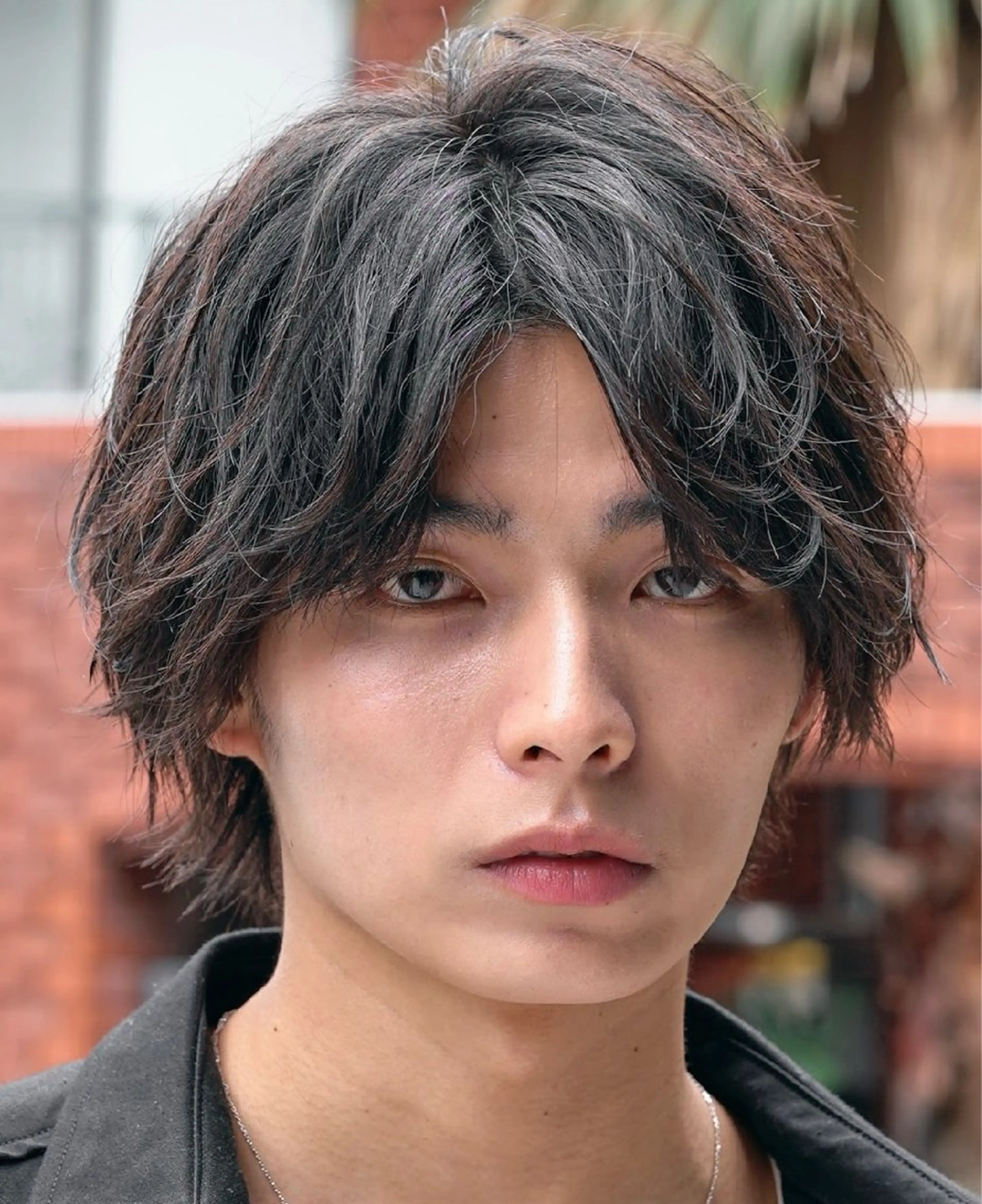 パーマ メンズ センターパート マッシュ メンズパーマ プードルパーマ メンズツイストパーマ カット パーマ トリートメント 仙台フェザーパーマ/ fifth/遠藤楓雅のヘアスタイル