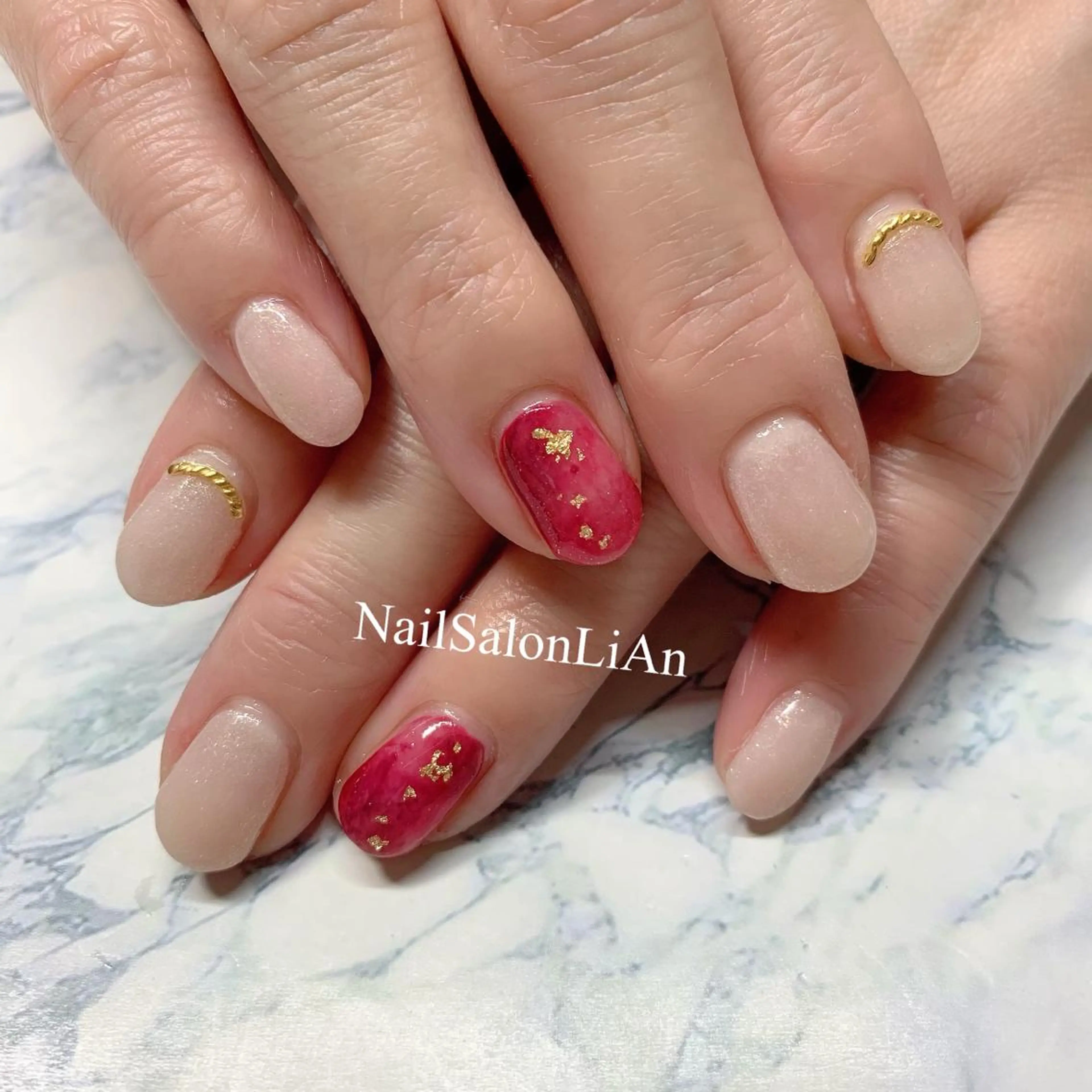 ネイル ハンドネイル NailSalon LiAnのネイルデザイン