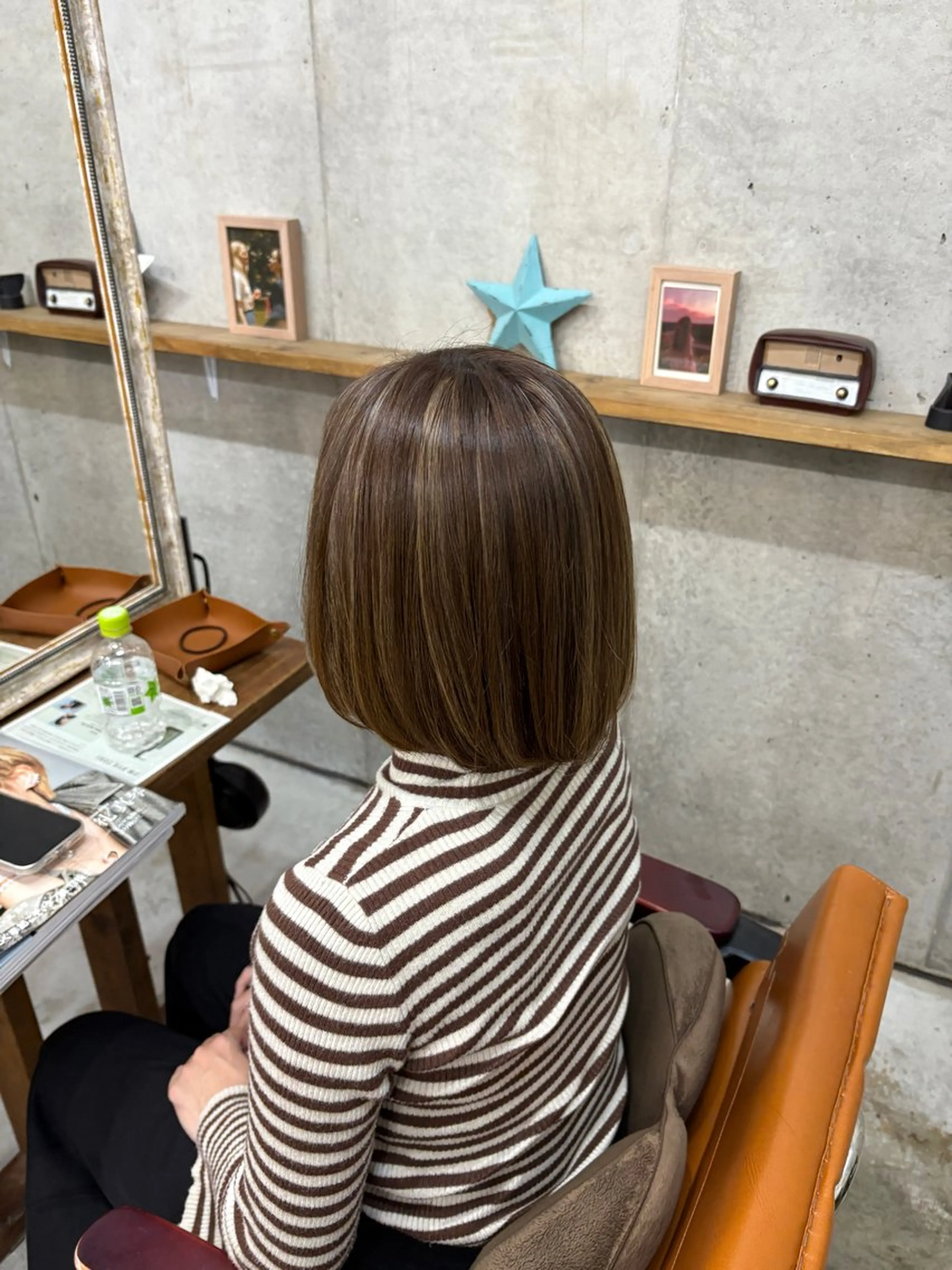 ショート ハイライト カット ヘアカラー Yukino/ 透明カラー🫧のヘアスタイル