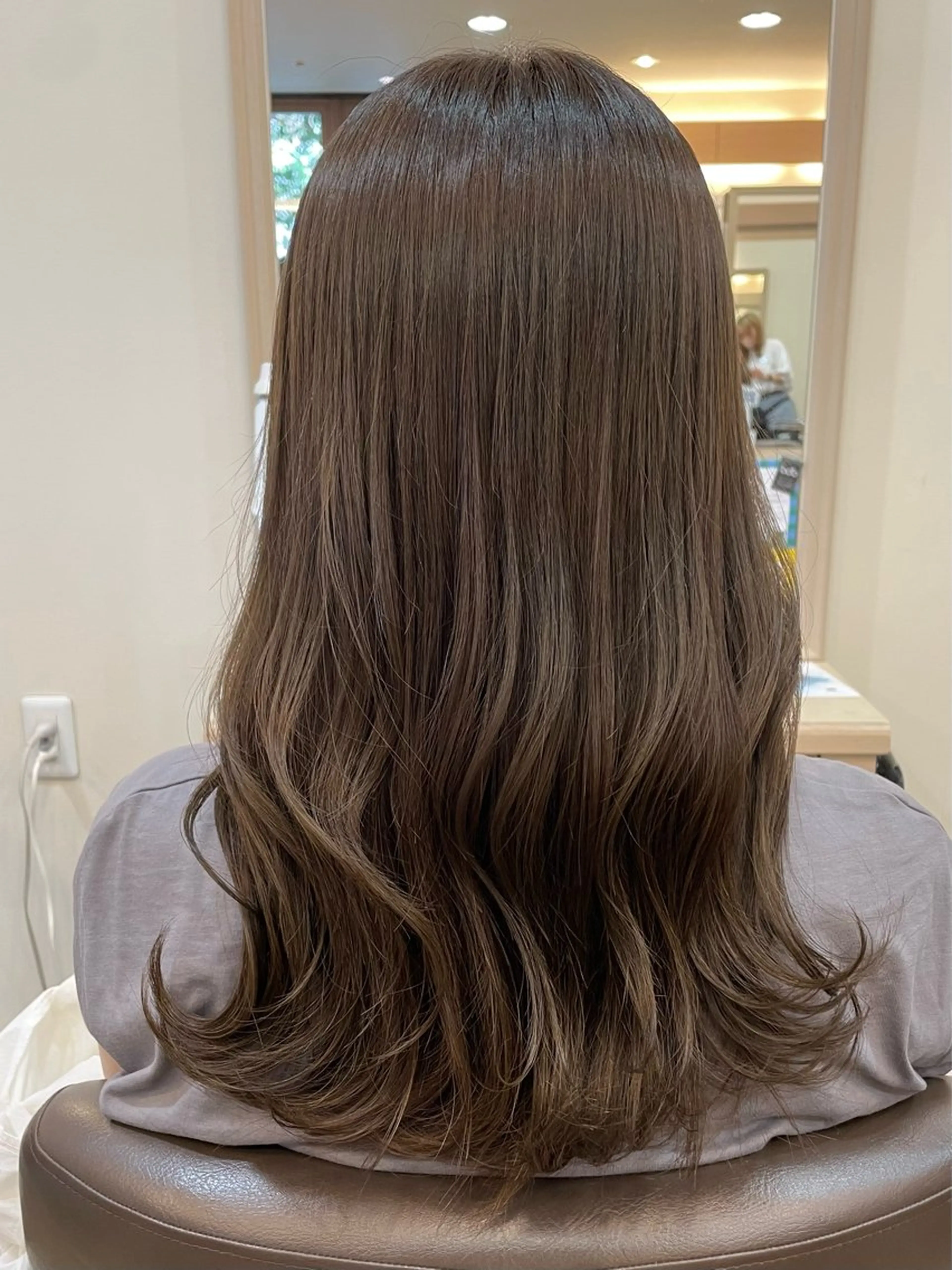 ロング カット ヘアカラー トリートメント sawa tamaeのヘアスタイル