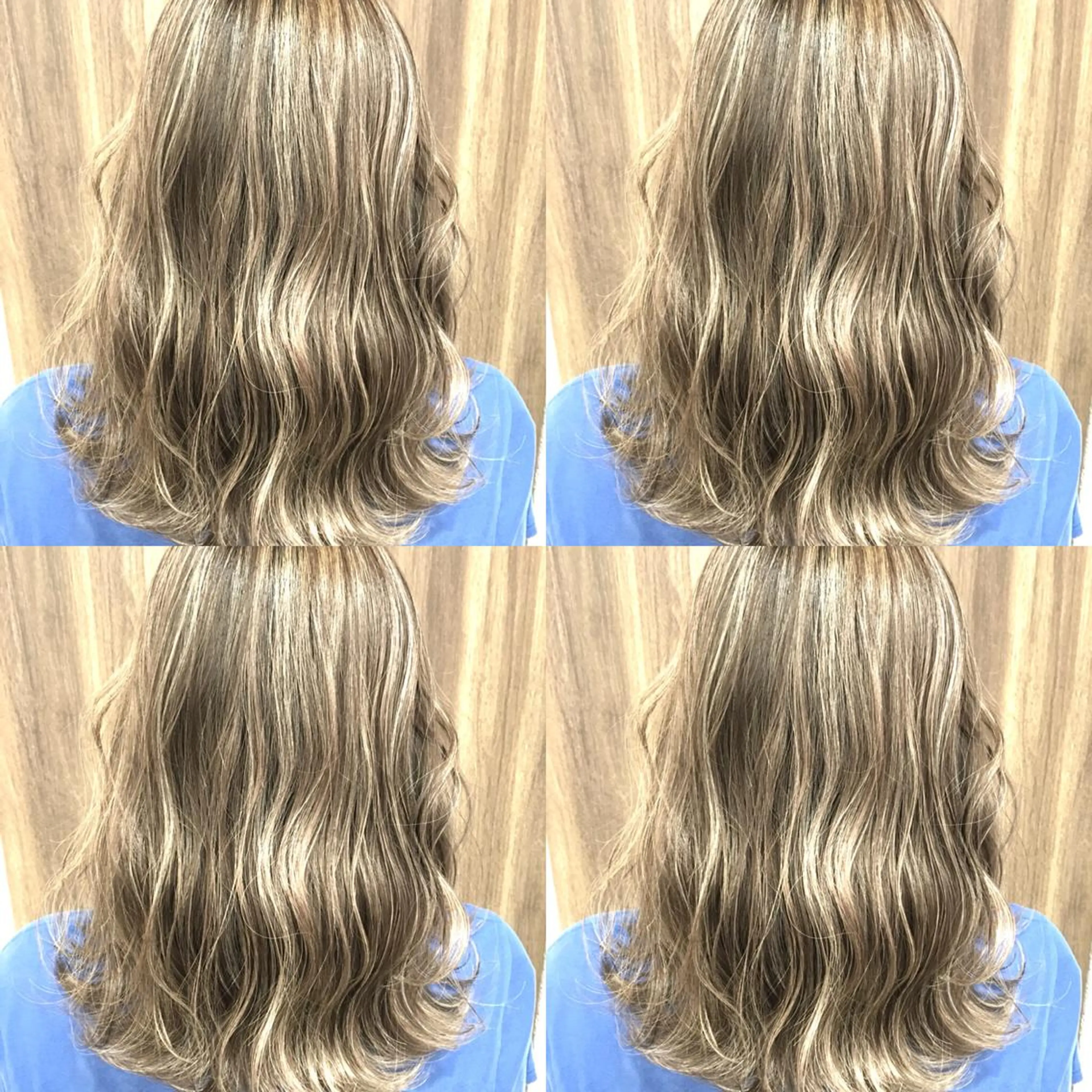 ミディアム カラー ベージュカラー ハイライトカラー 3Dハイライト ハイライト ヘアカラー トリートメント 井上 一平のヘアスタイル