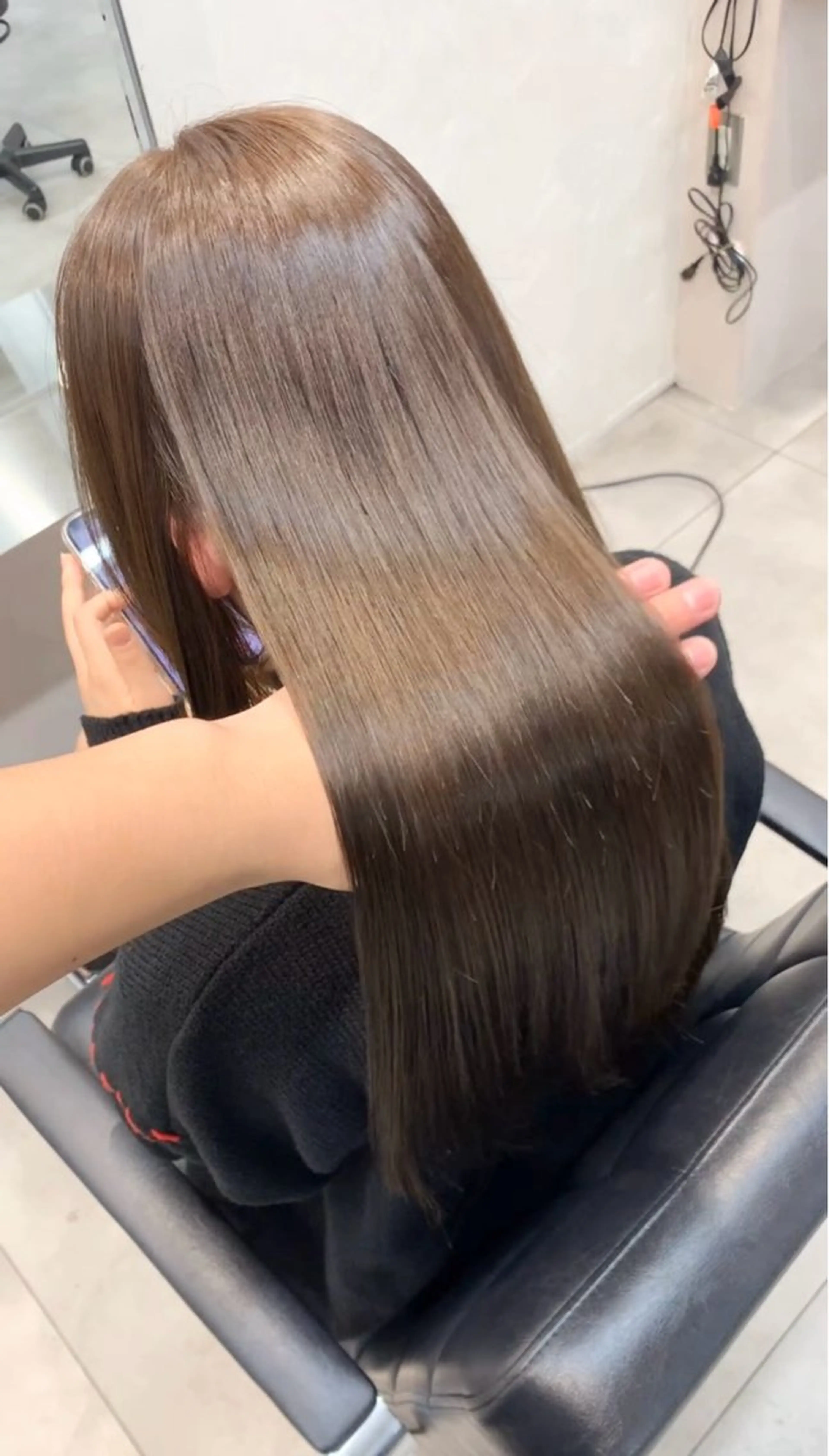 ロング カラー カット ヘアカラー トリートメント ✨美髪矯正✨髪質改善 ✨レイヤー✨大山　悠のヘアスタイル