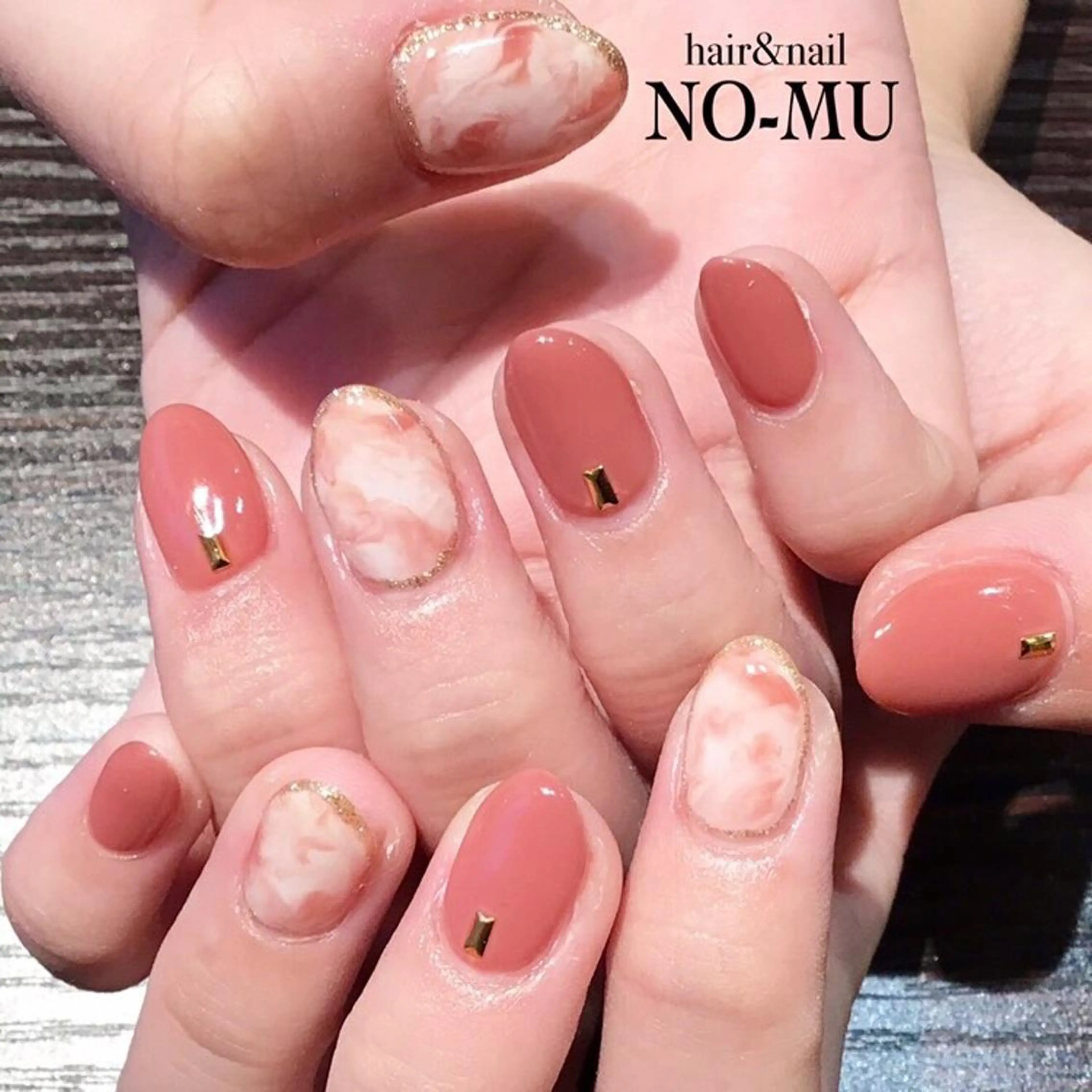 ネイル hair＆nail NO-MU所属・hair＆nail NO-MUのネイルデザイン